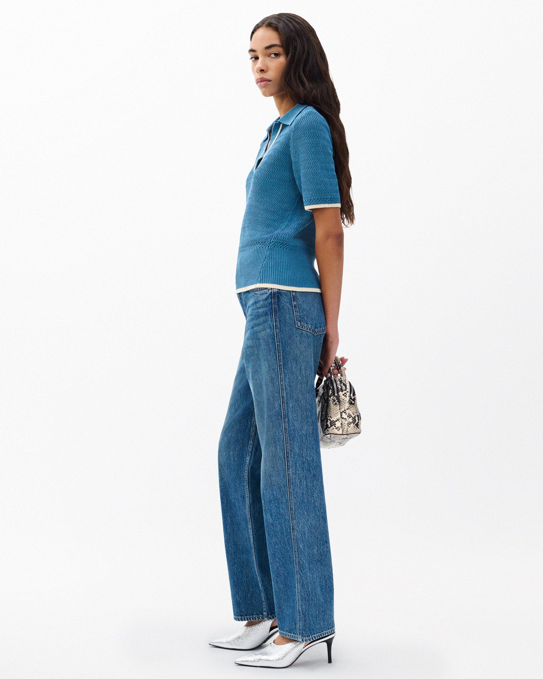 Costi Knit Polo Shirt - image 3