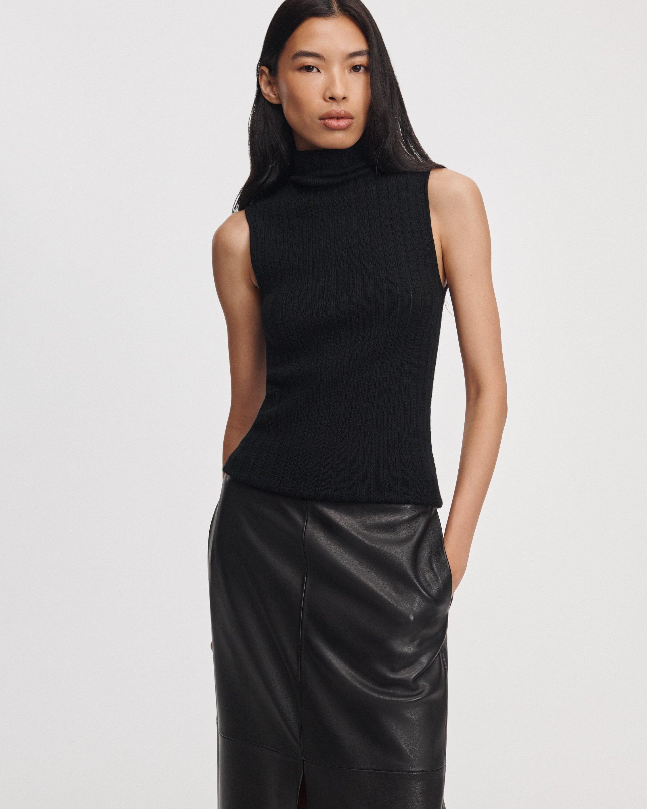 Rhodes Sleeveless Turtleneck image number 1