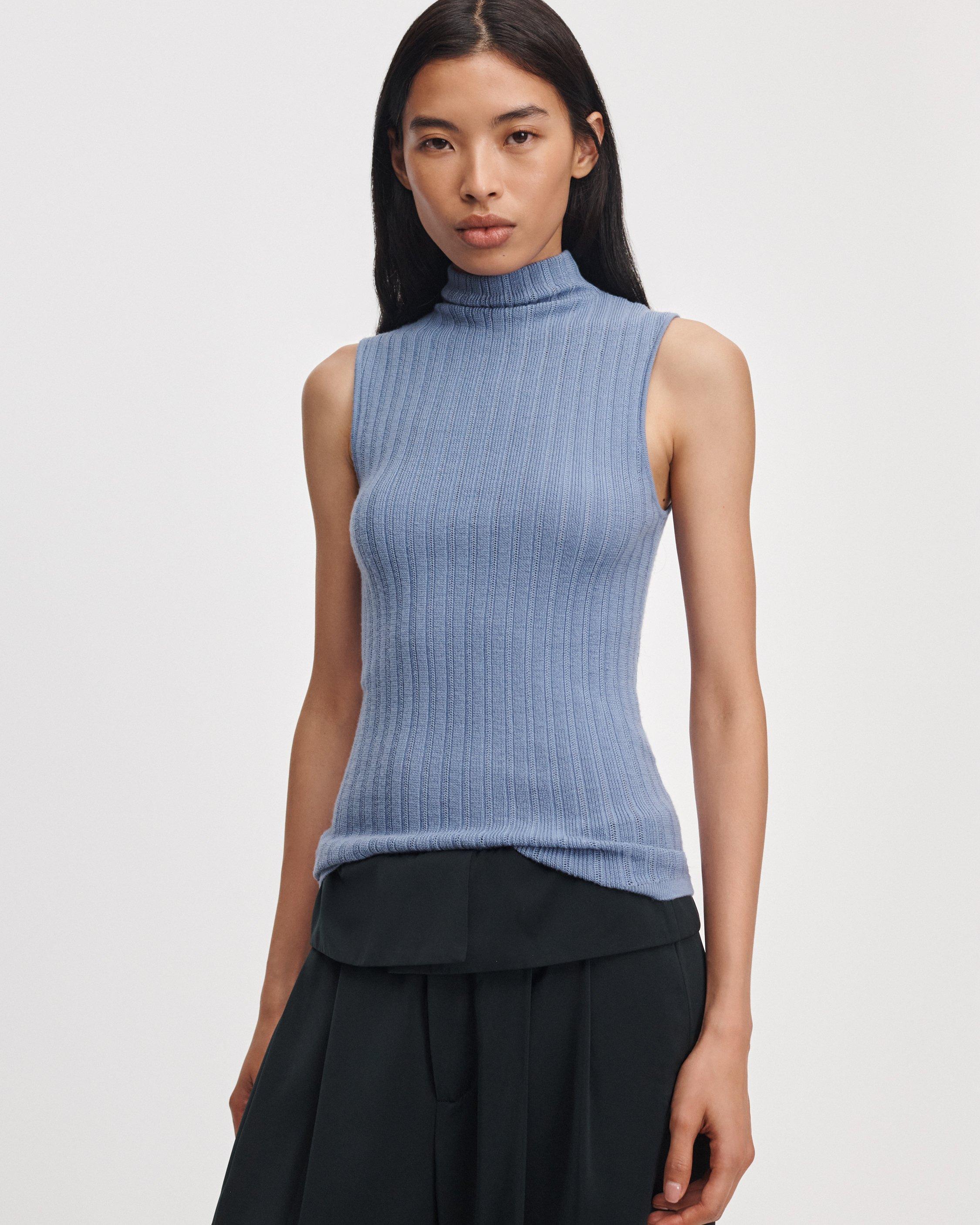 Rhodes Sleeveless Turtleneck image number 1