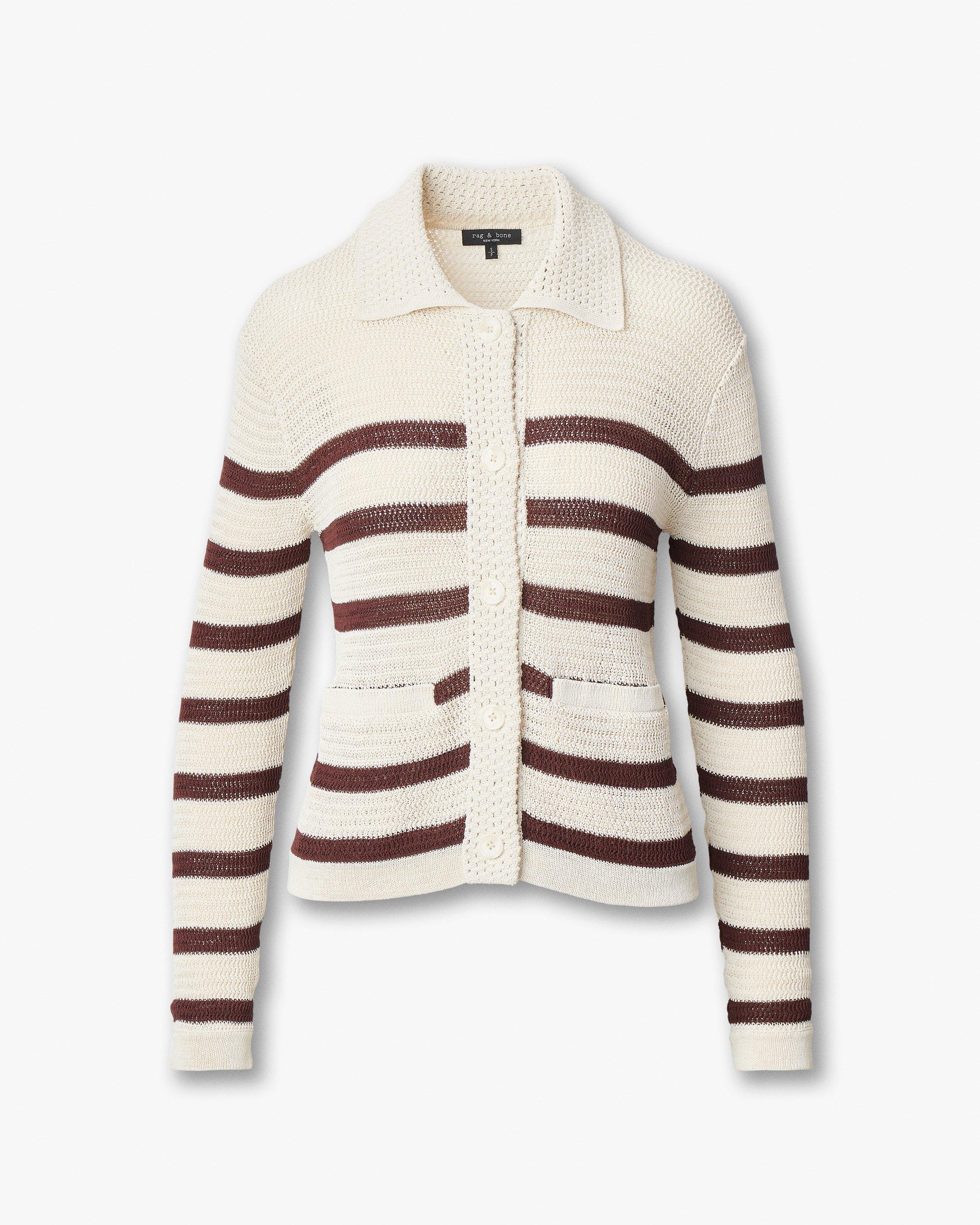 Costi Striped Cardigan - image 2