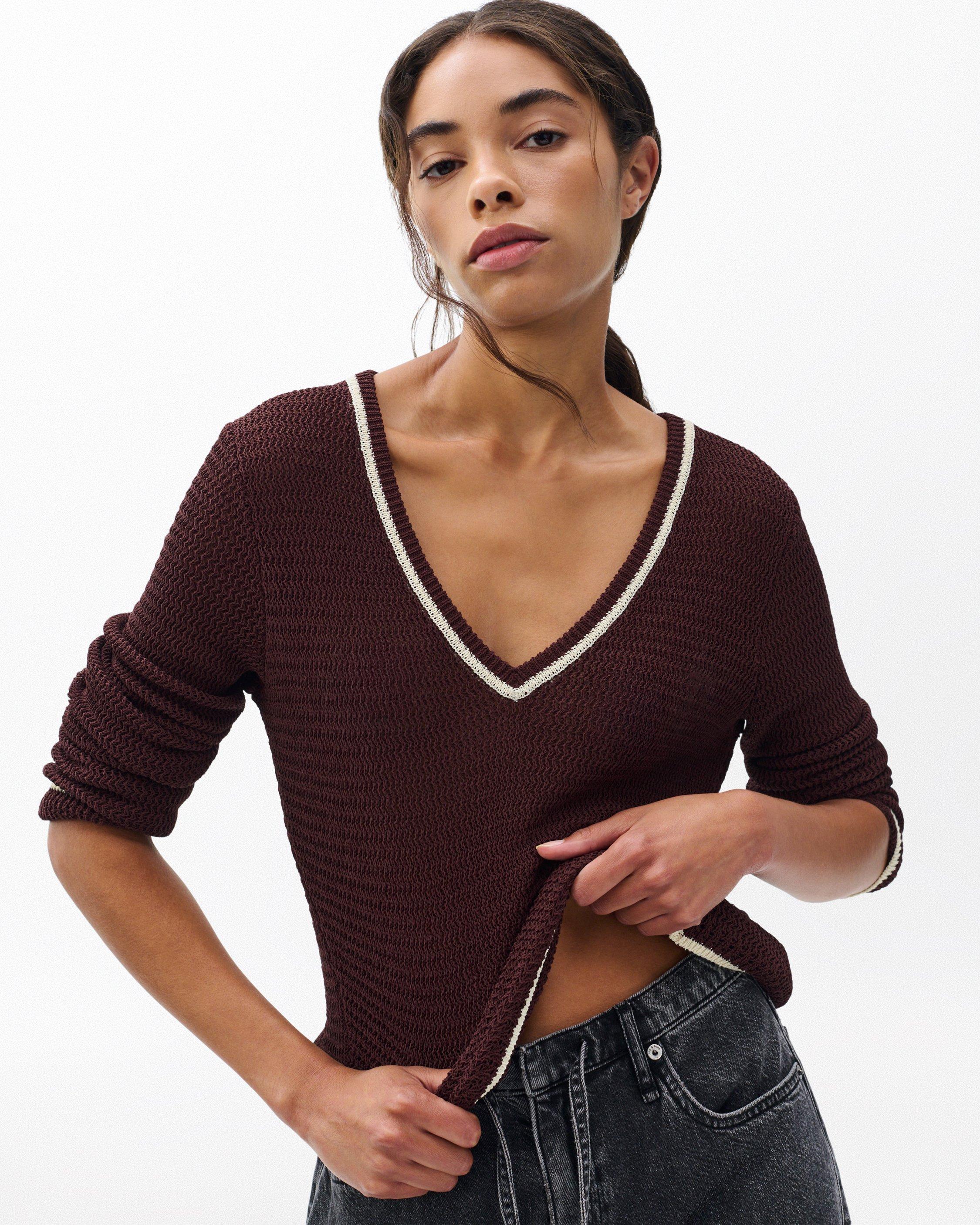 Costi V-Neck Sweater - image 4