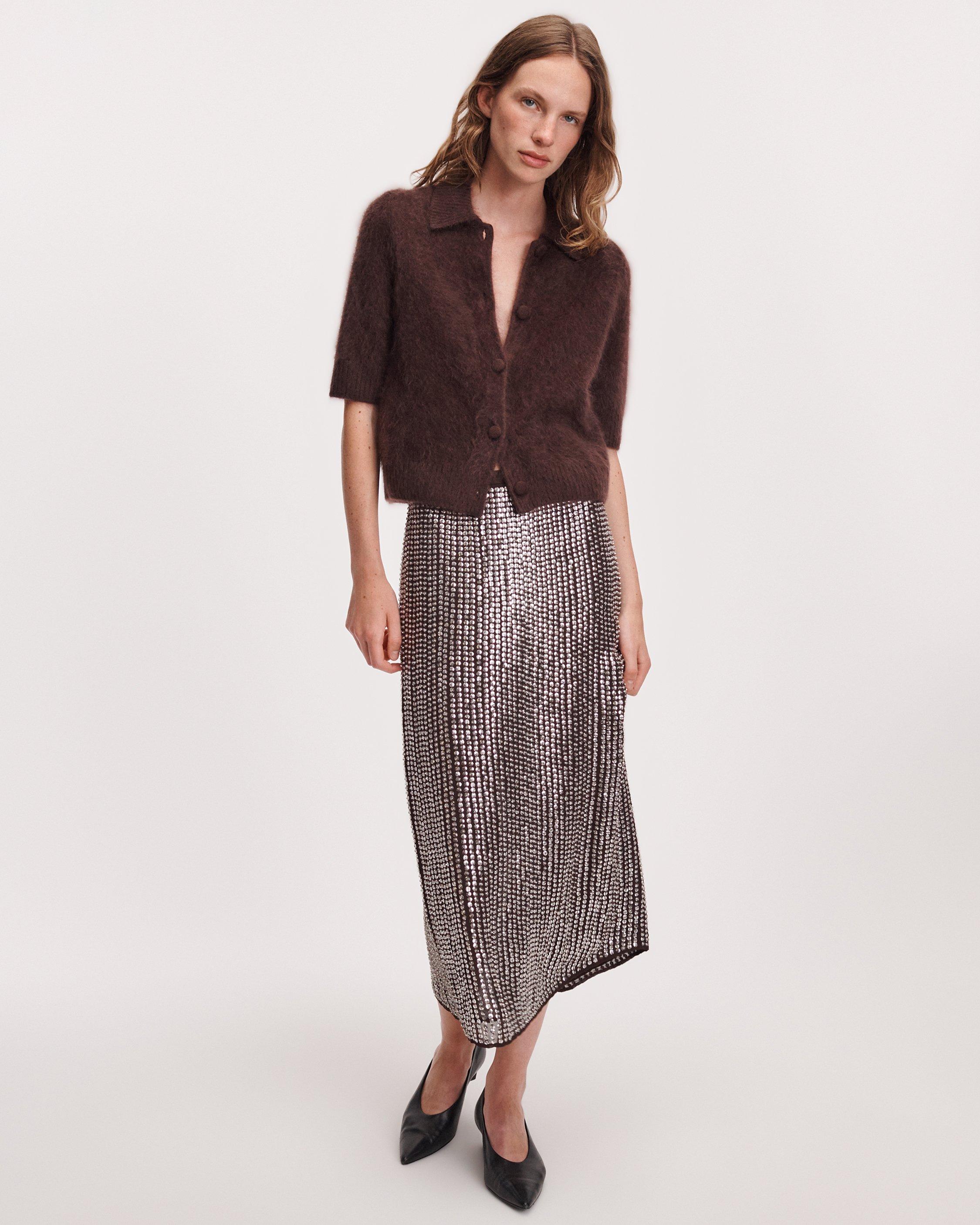 Jada Brushed Cashmere Cardigan image number 3