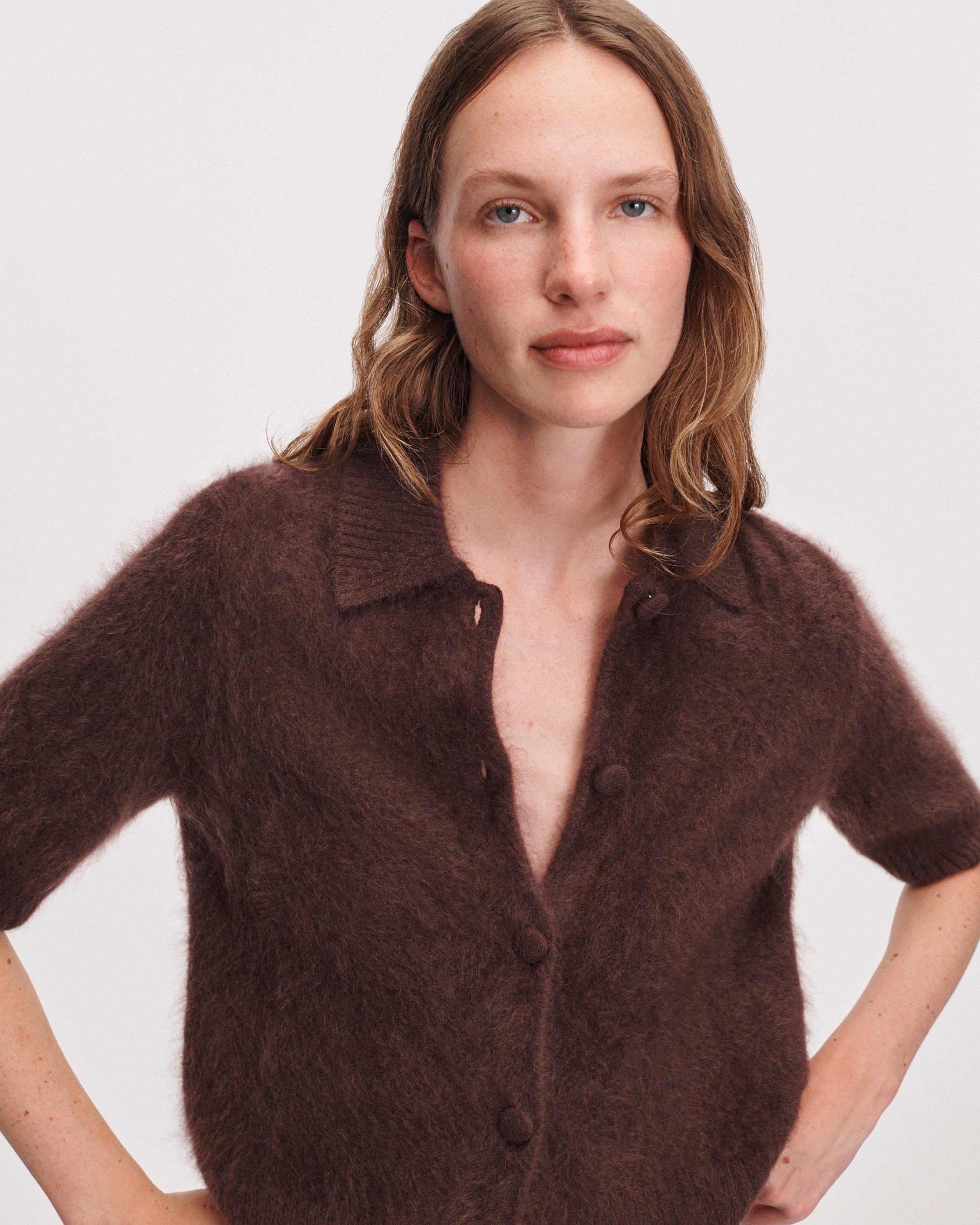 Jada Brushed Cashmere Cardigan image number 4