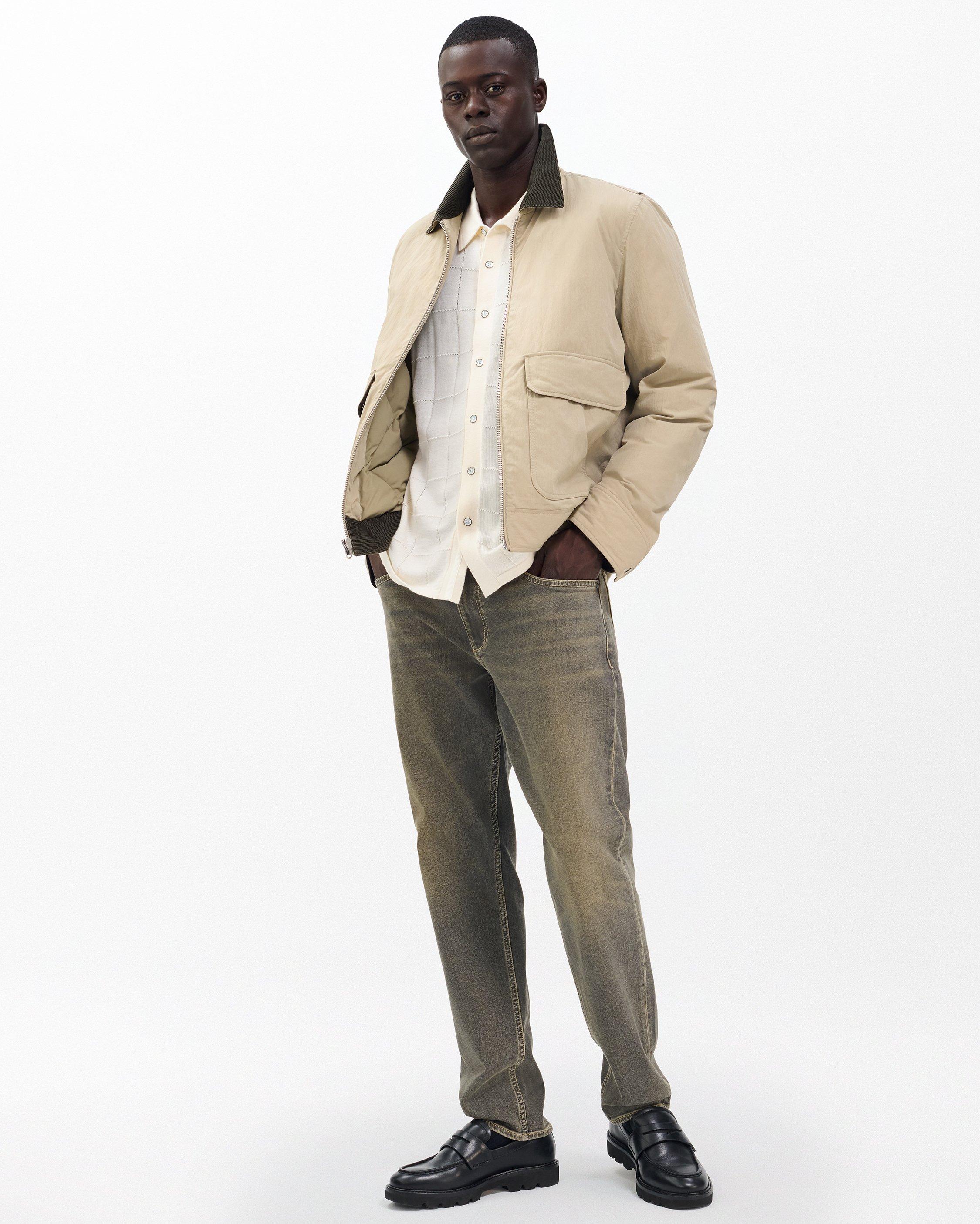 Dalton Windowpane Knit Shirt image number 3