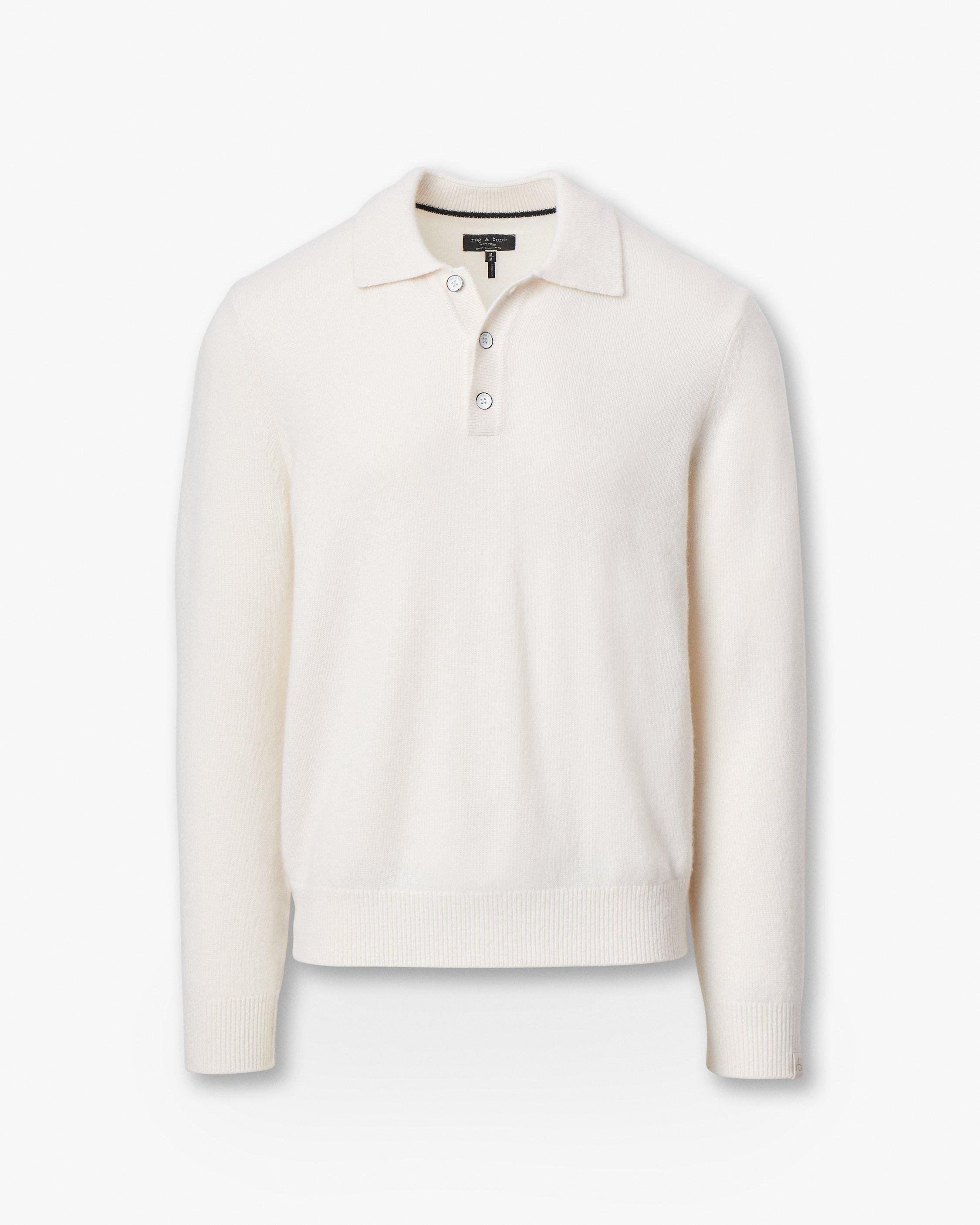 Declan Cashmere Polo Sweater image number 2
