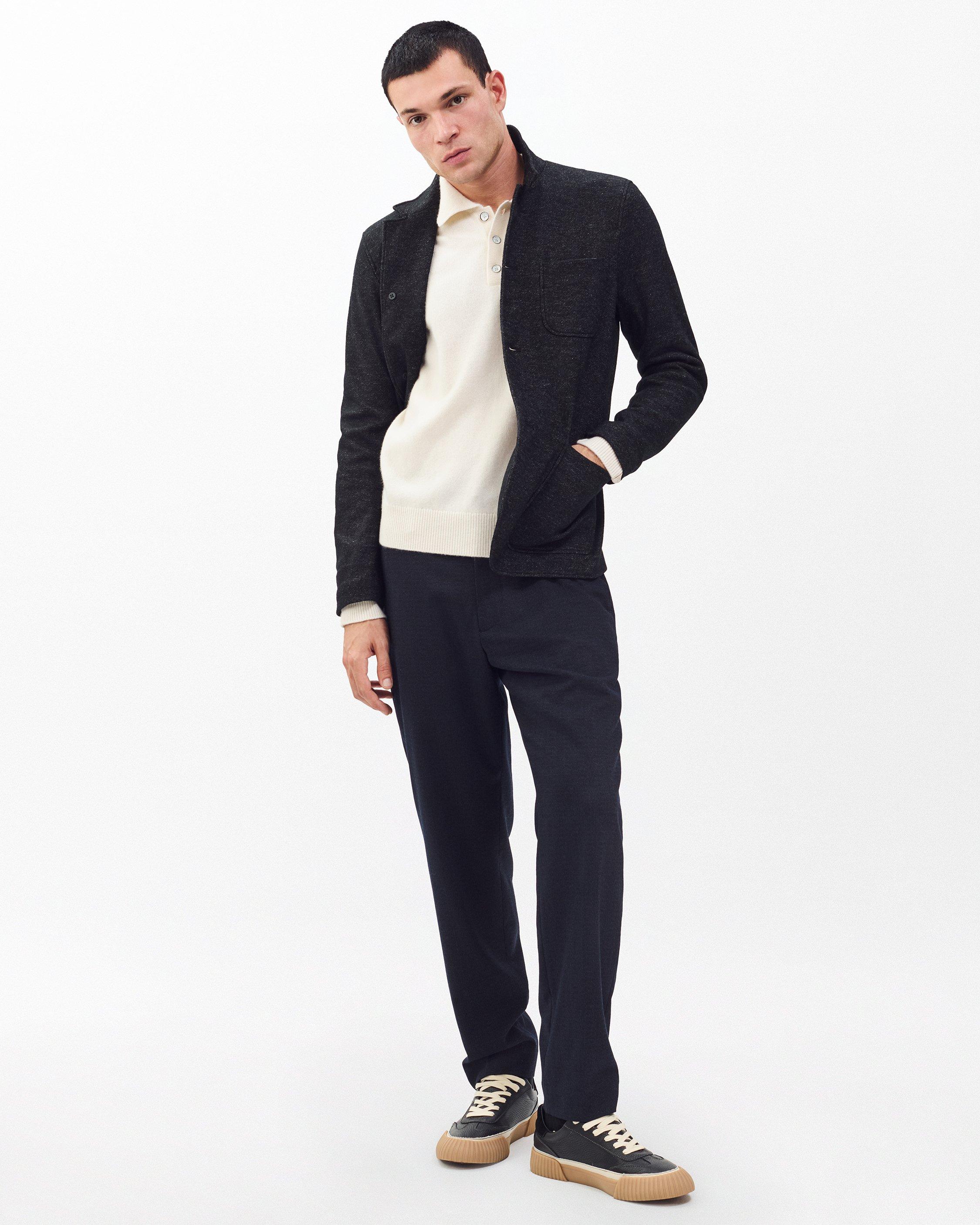 Declan Cashmere Polo Sweater image number 3