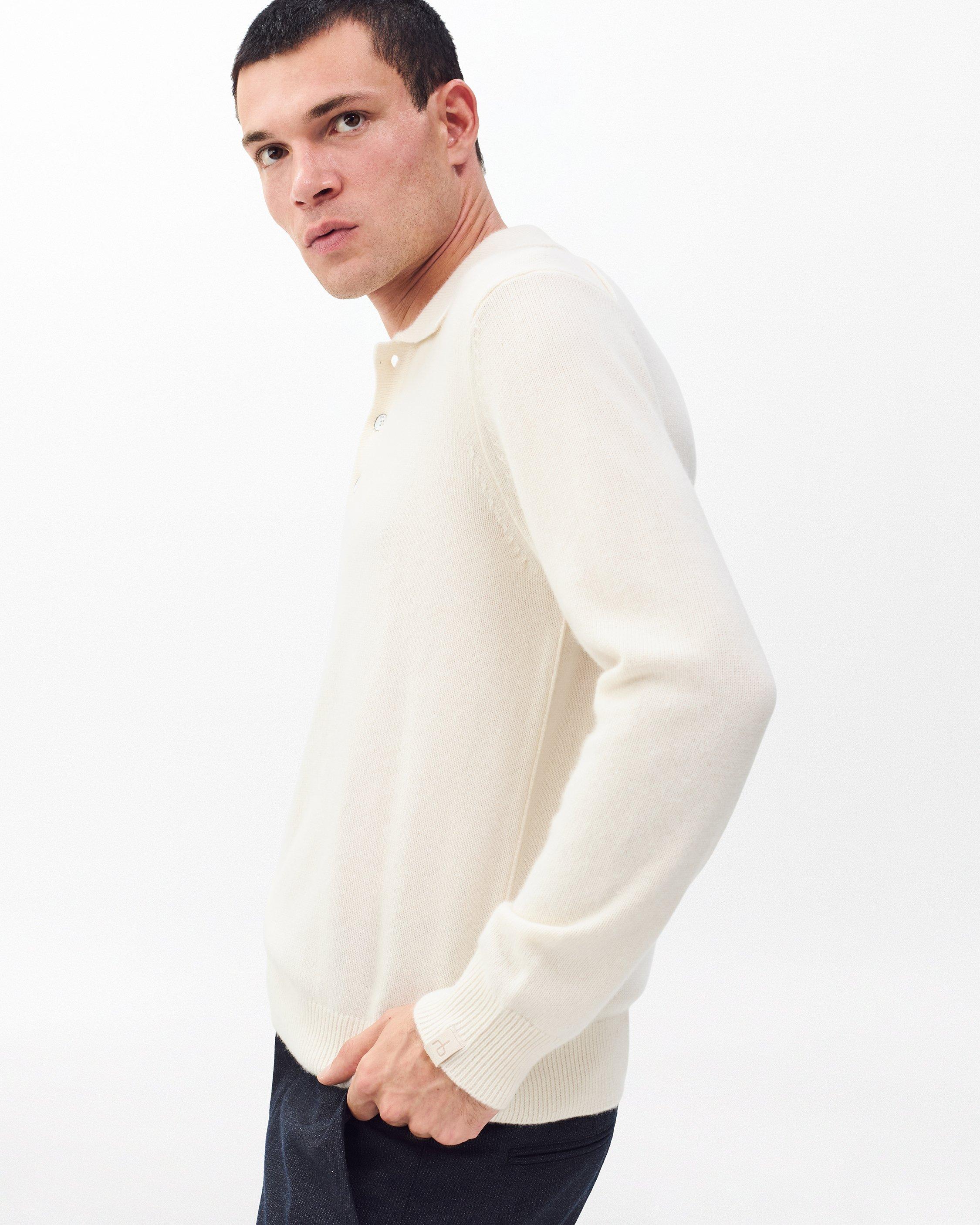 Declan Cashmere Polo Sweater image number 5