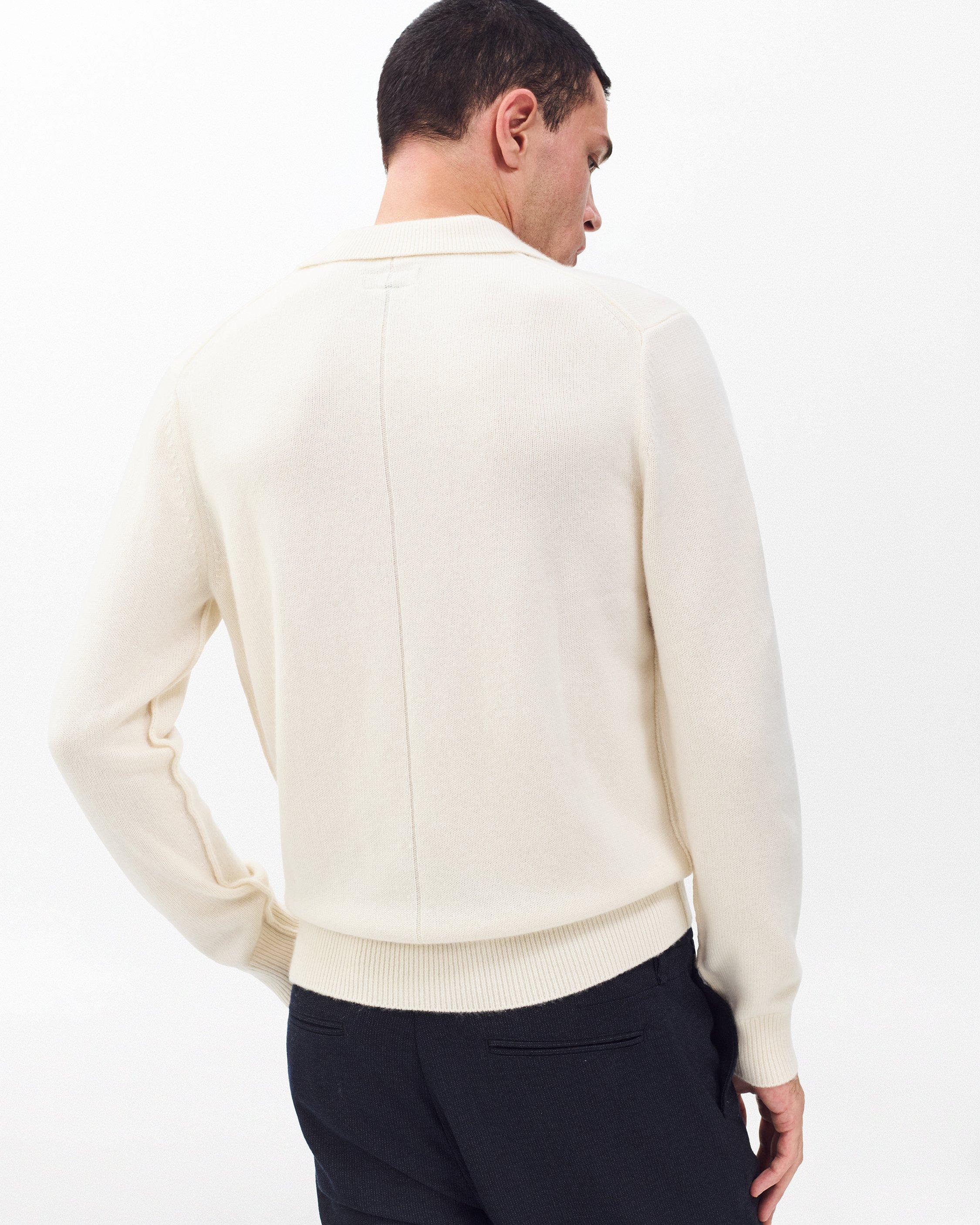 Declan Cashmere Polo Sweater image number 6