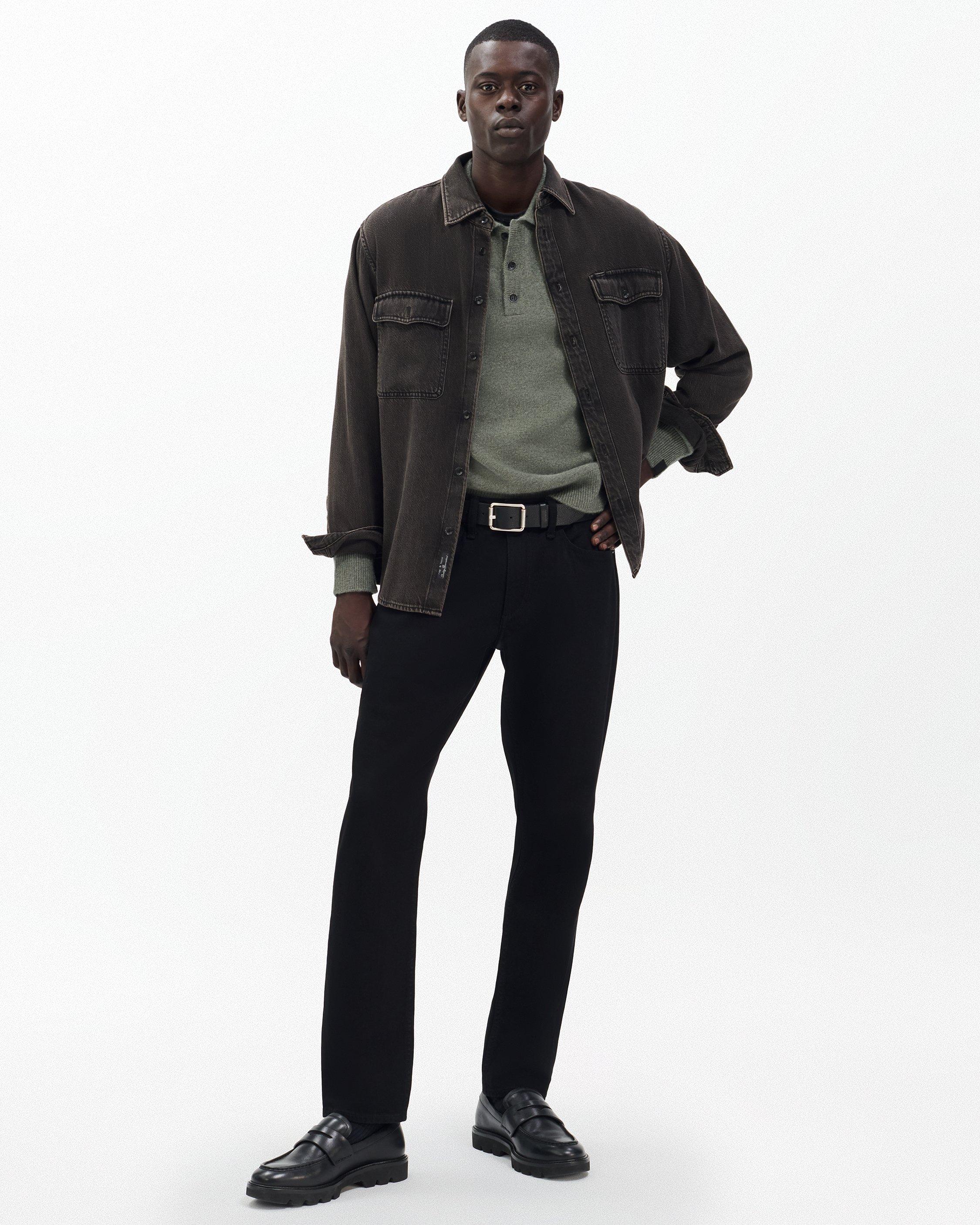 Declan Cashmere Polo Sweater image number 3