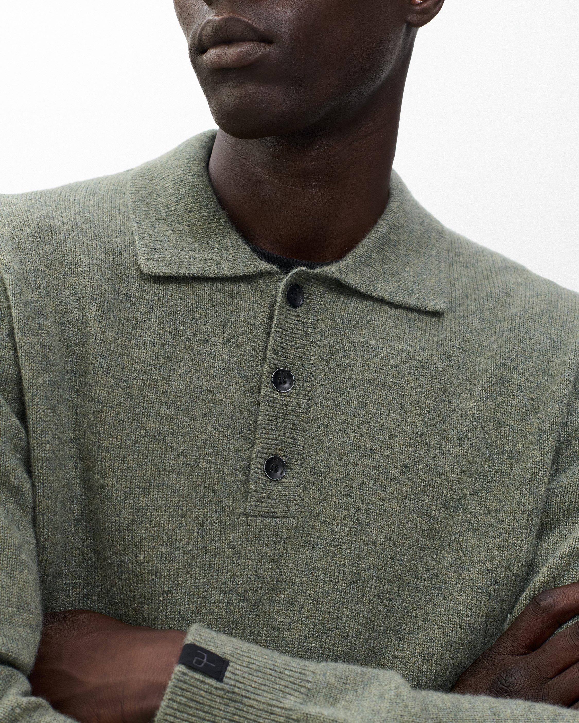 Declan Cashmere Polo Sweater image number 4