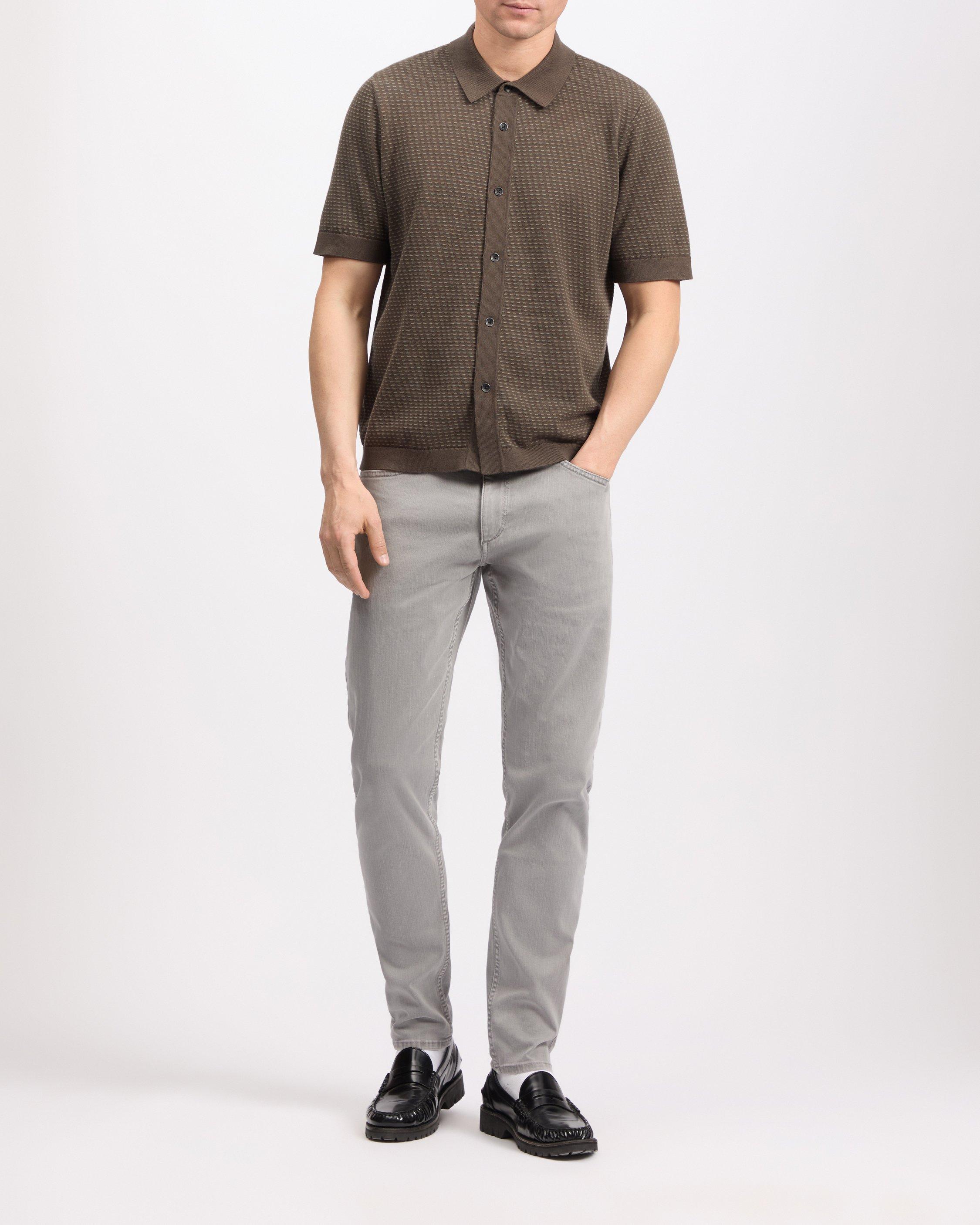 Lewis Jacquard Knit Shirt image number 2