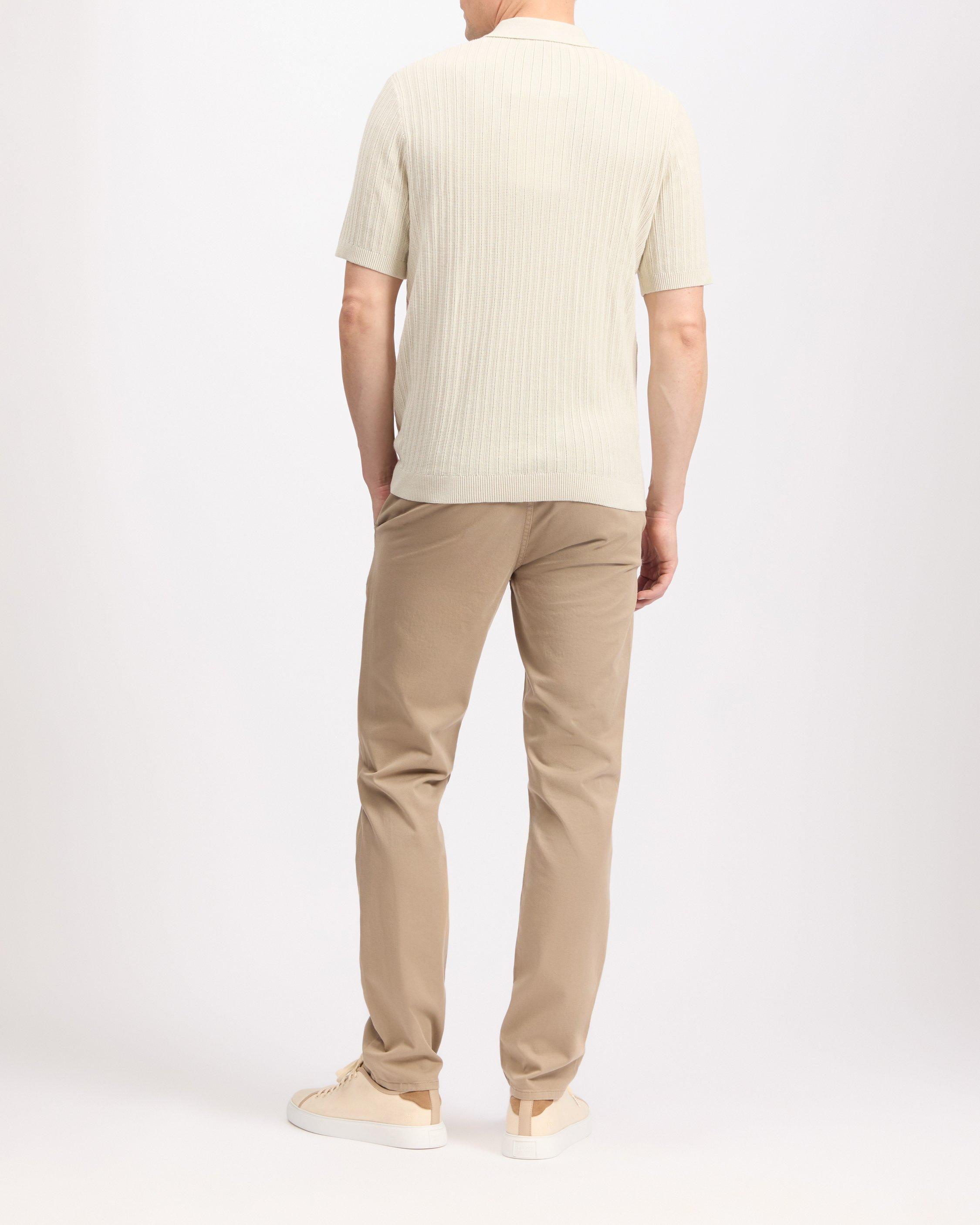 Lewis Zip Knit Polo image number 2
