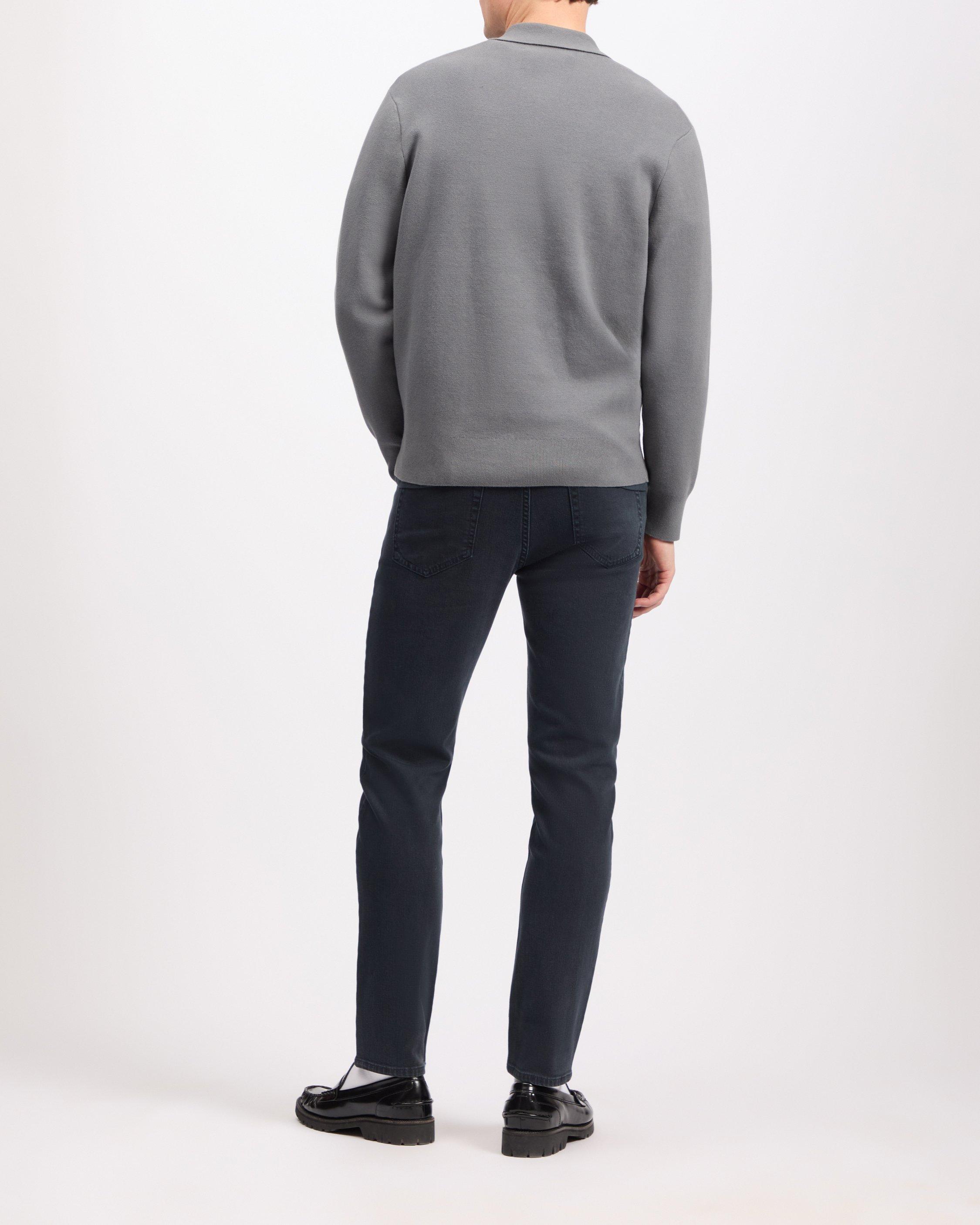 Lewis Zip Knit Polo image number 2