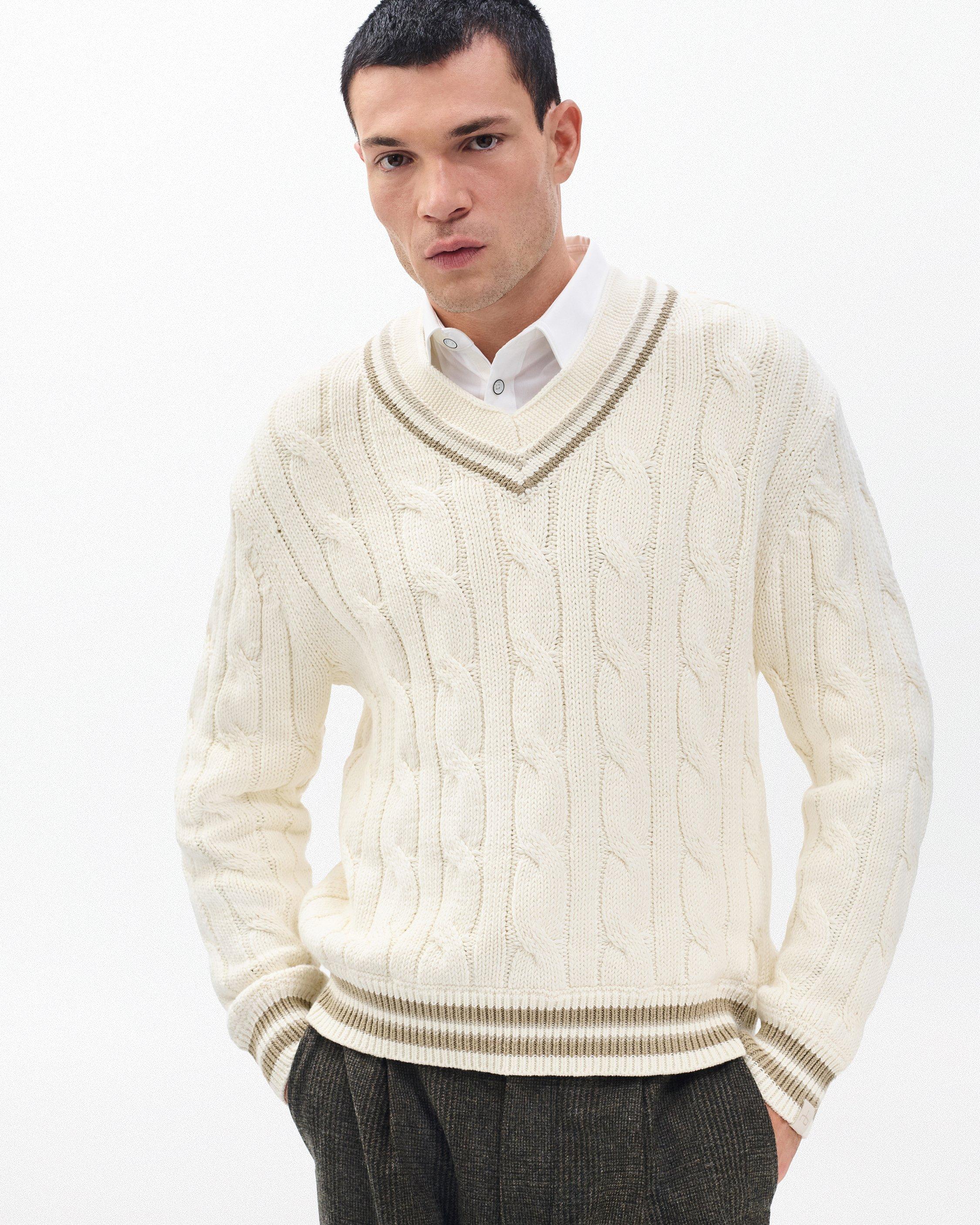Tristan Cricket Sweater