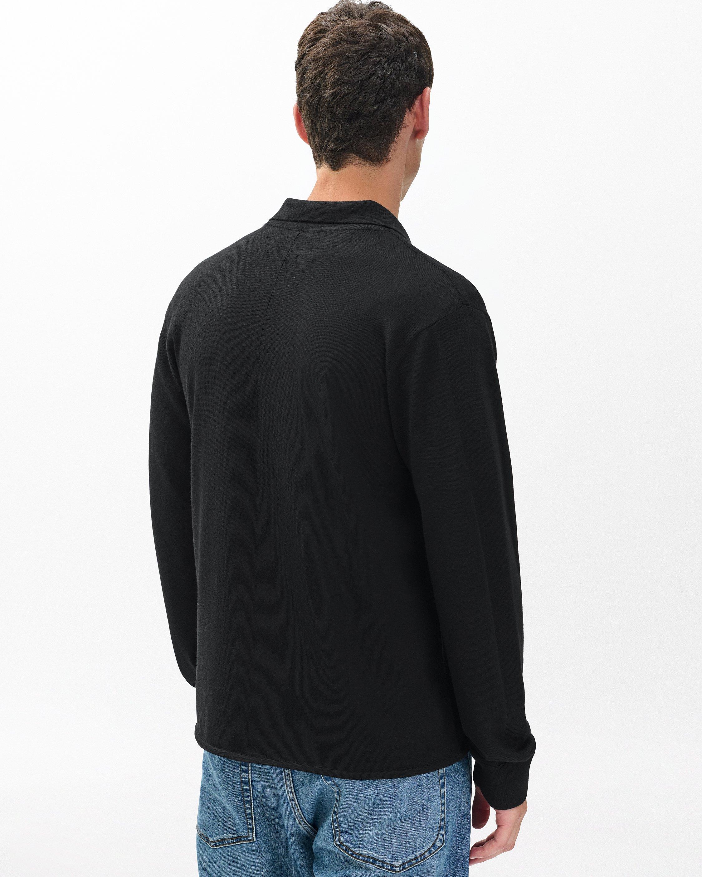 Crawford Wool-Cashmere Knit Shirt image number 6