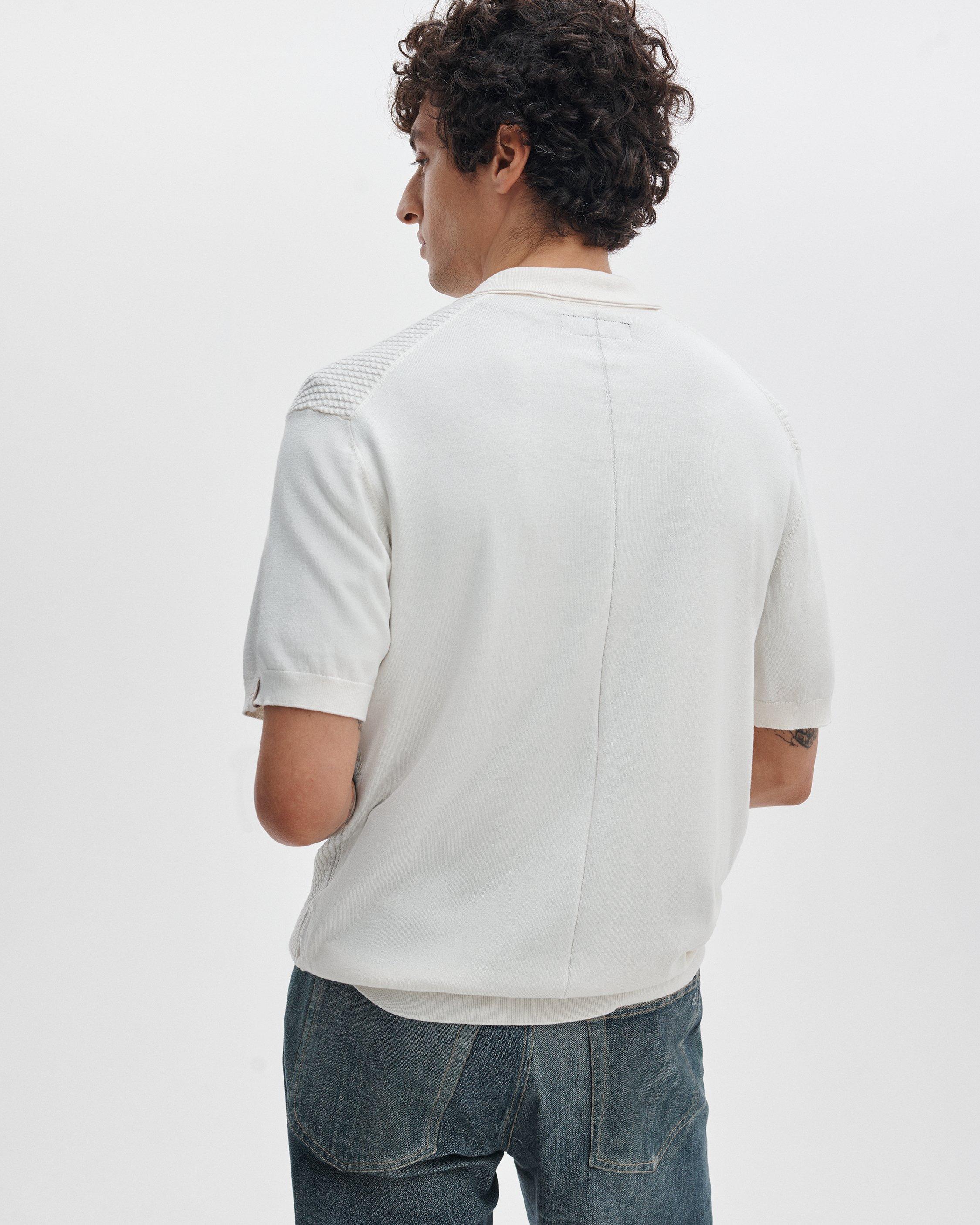 Saxon Silk-Cotton Polo Shirt image number 5