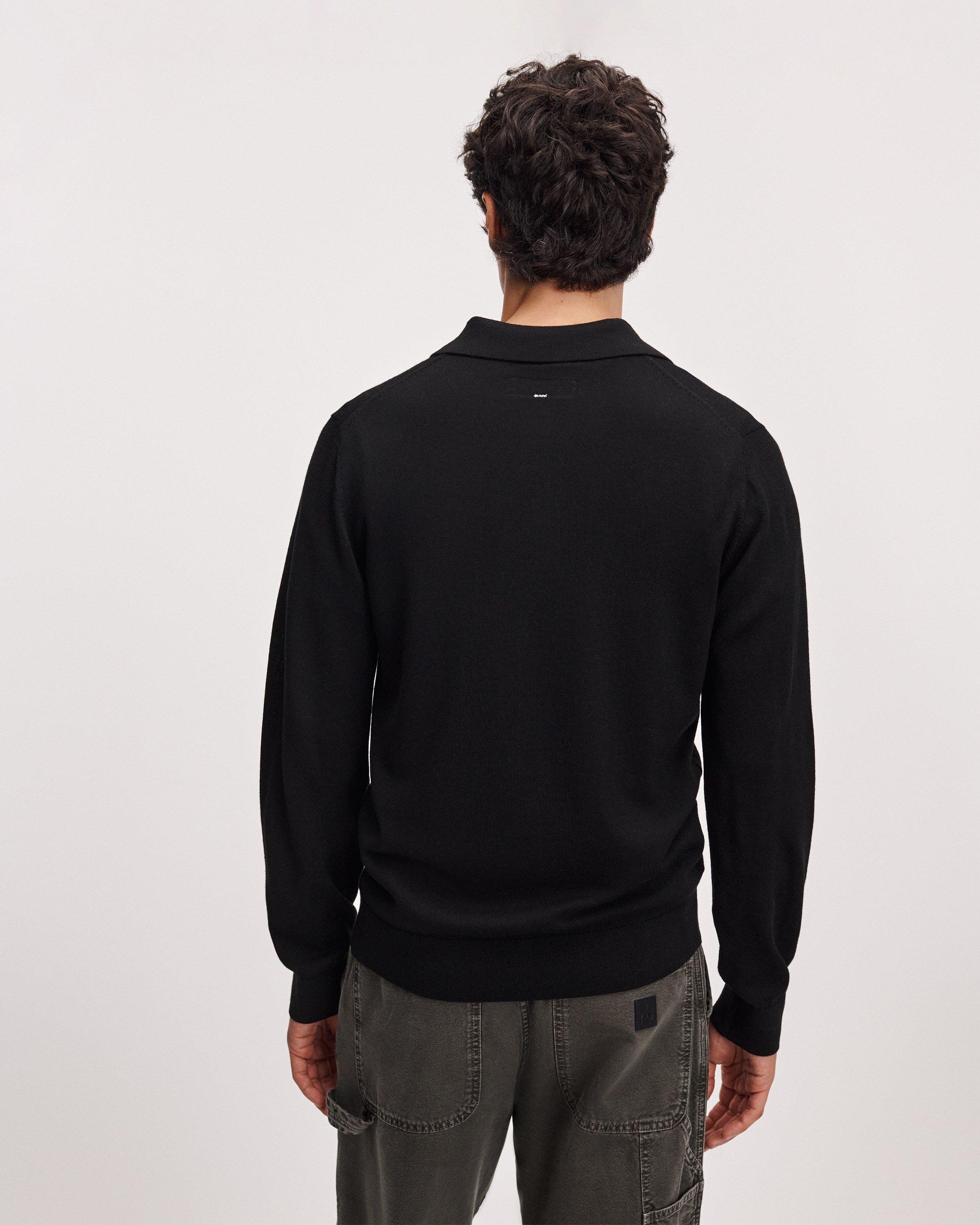 365 Merino Long-Sleeve Polo image number 6