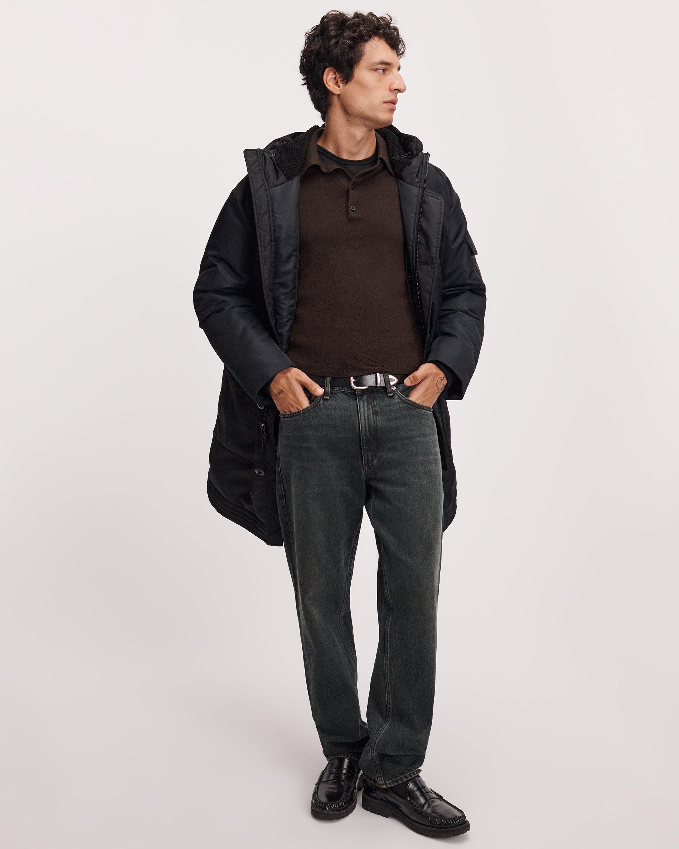 365 Merino Long-Sleeve Polo image number 3