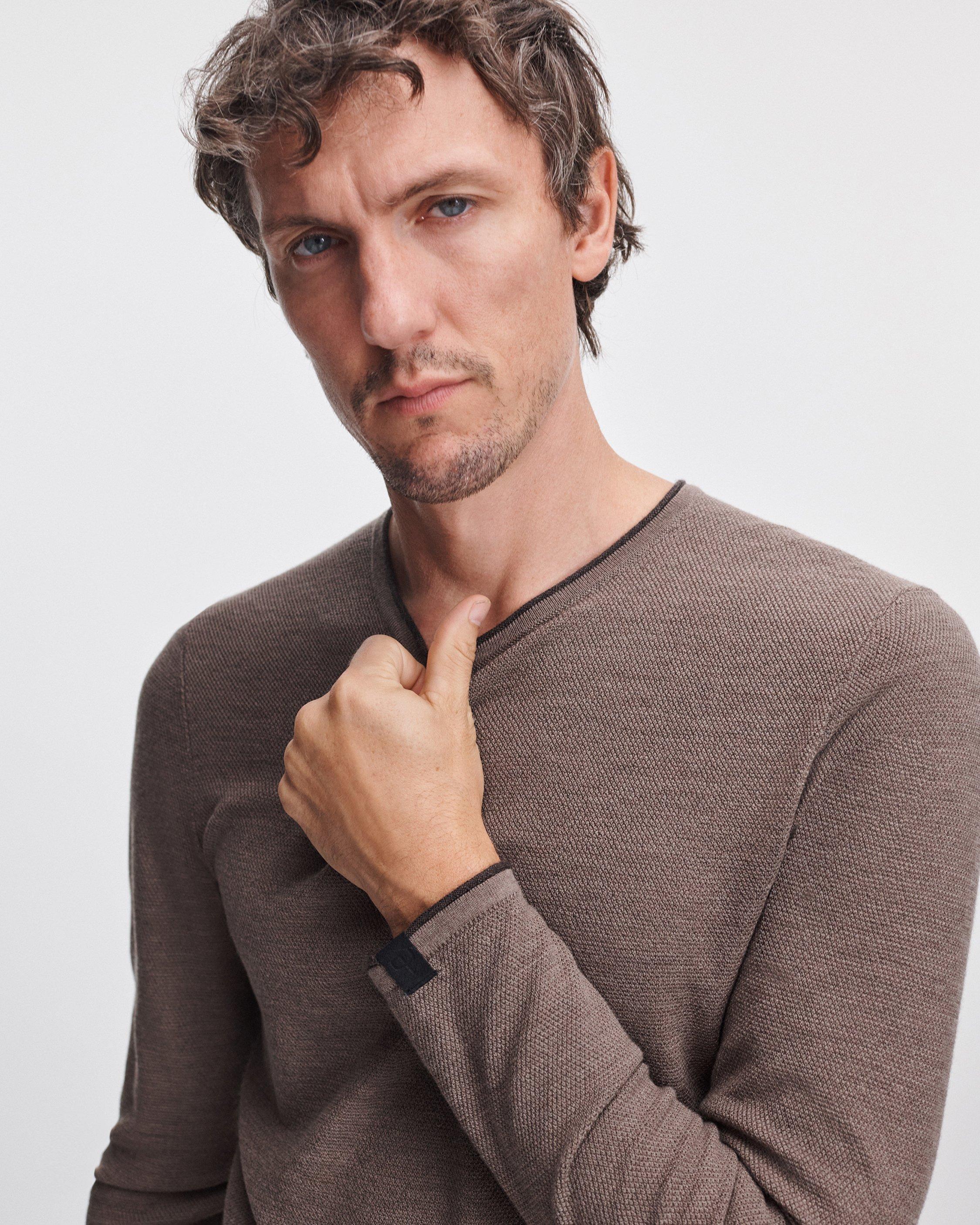 Brooks Merino Wool Crewneck image number 4