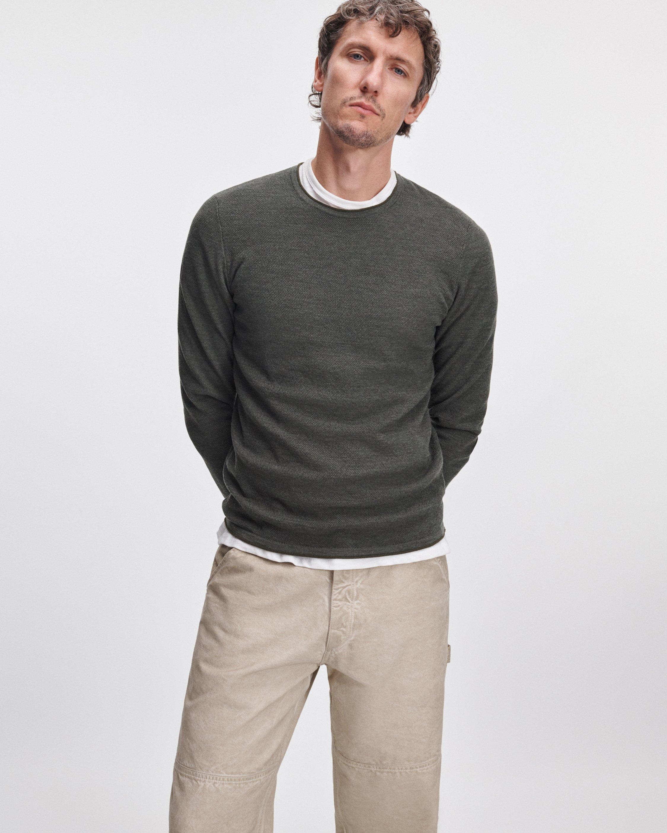 Brooks Merino Wool Crewneck image number 2