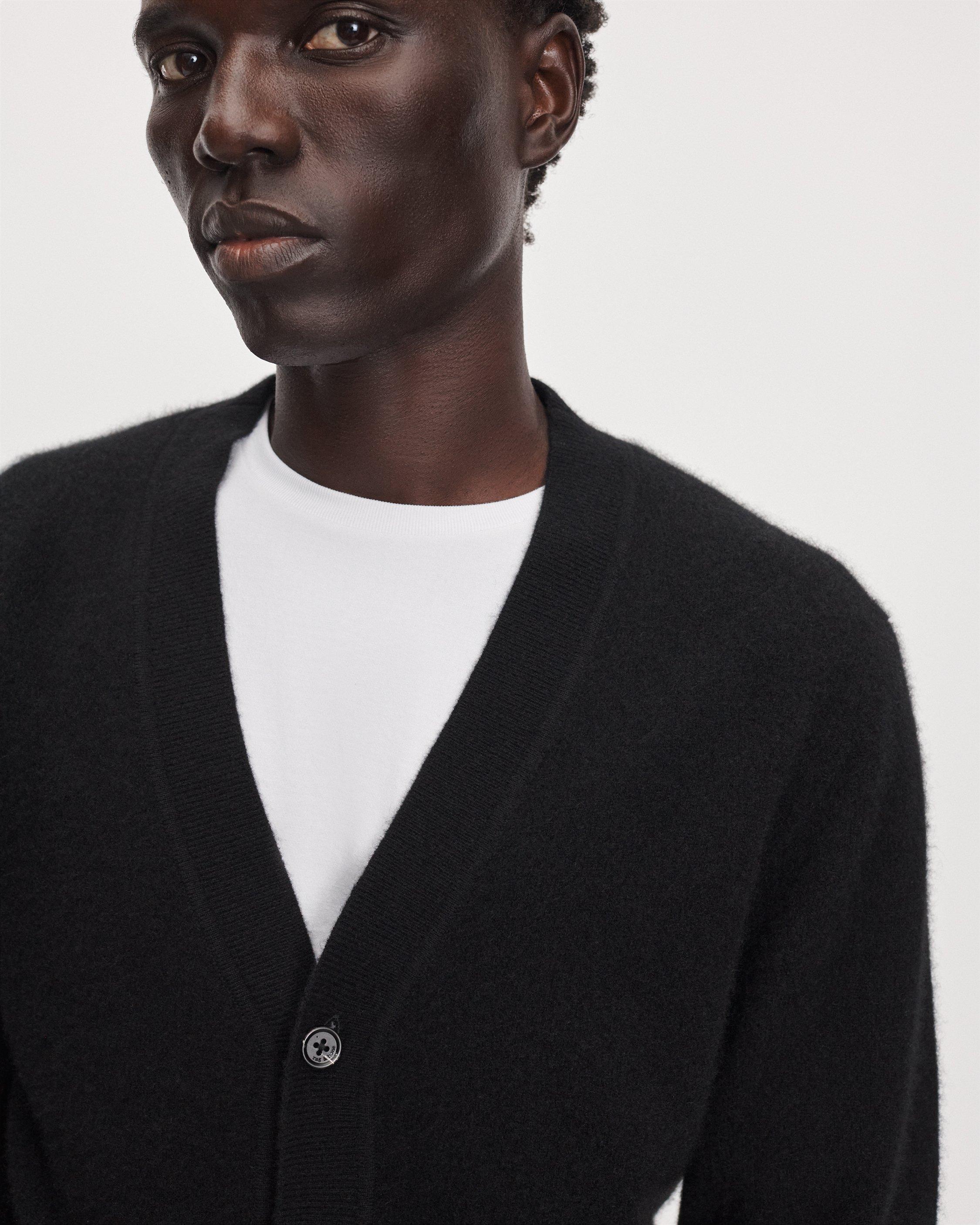 Leo Felted Cashmere Cardigan image number 4