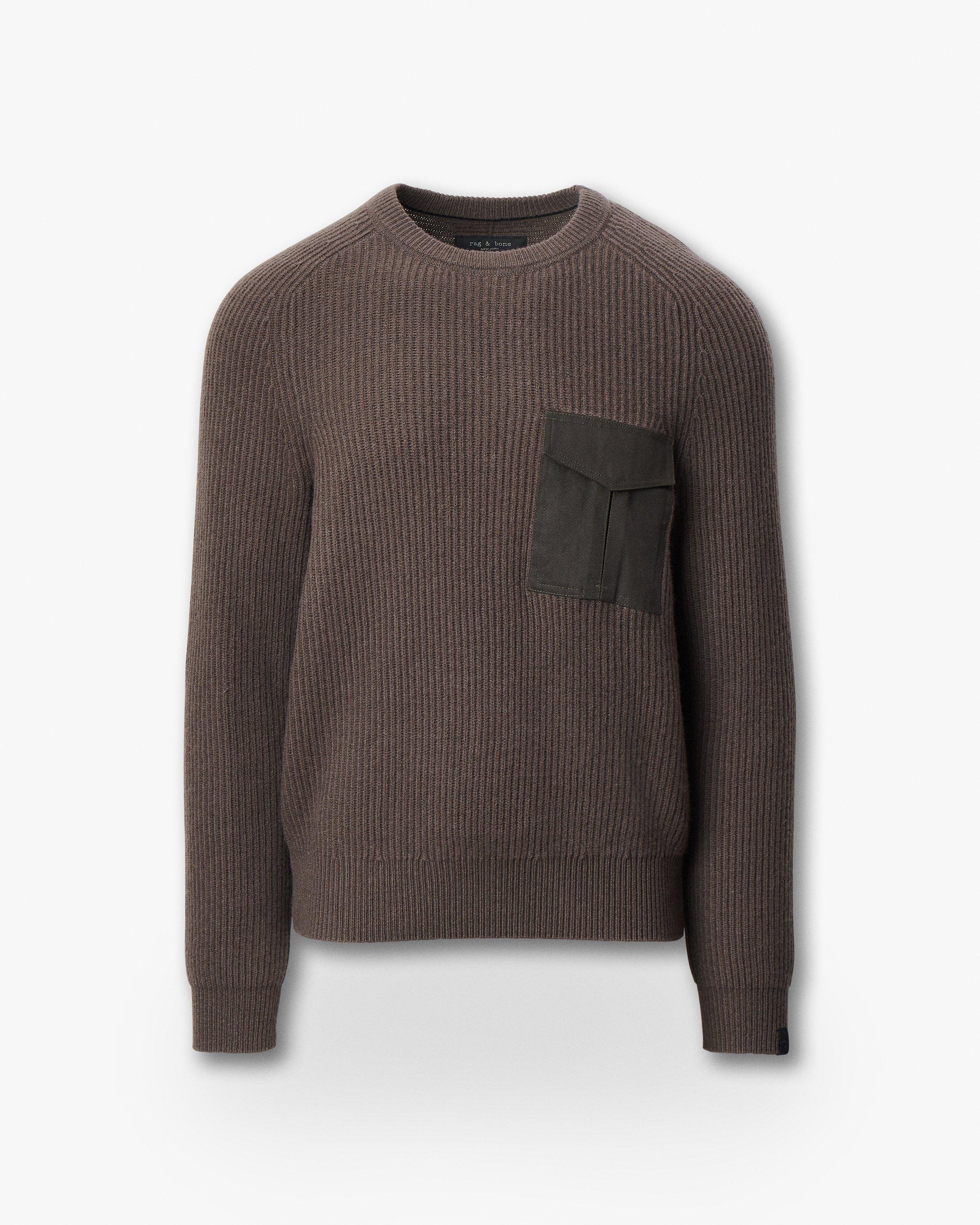 Walker Mixed-Media Sweater image number 2