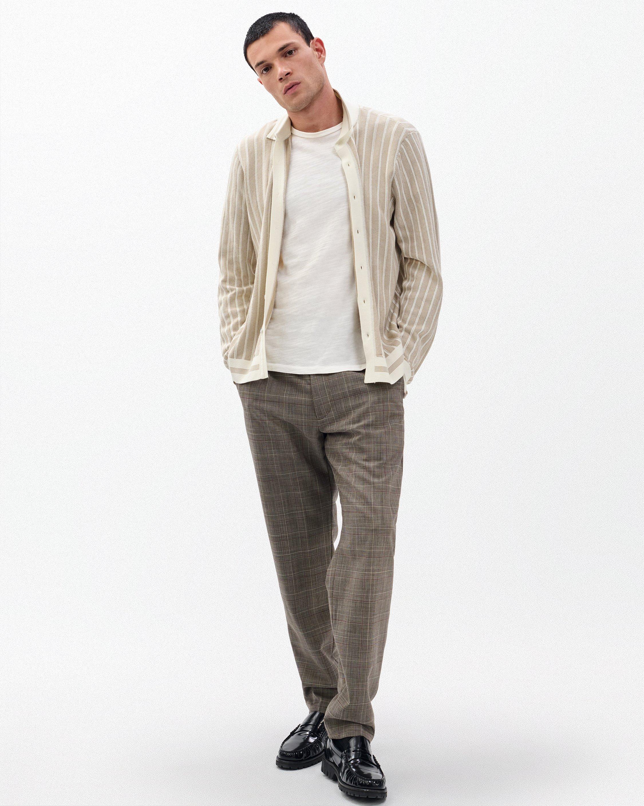 Harvey Ribbed Knit Shirt image number 3