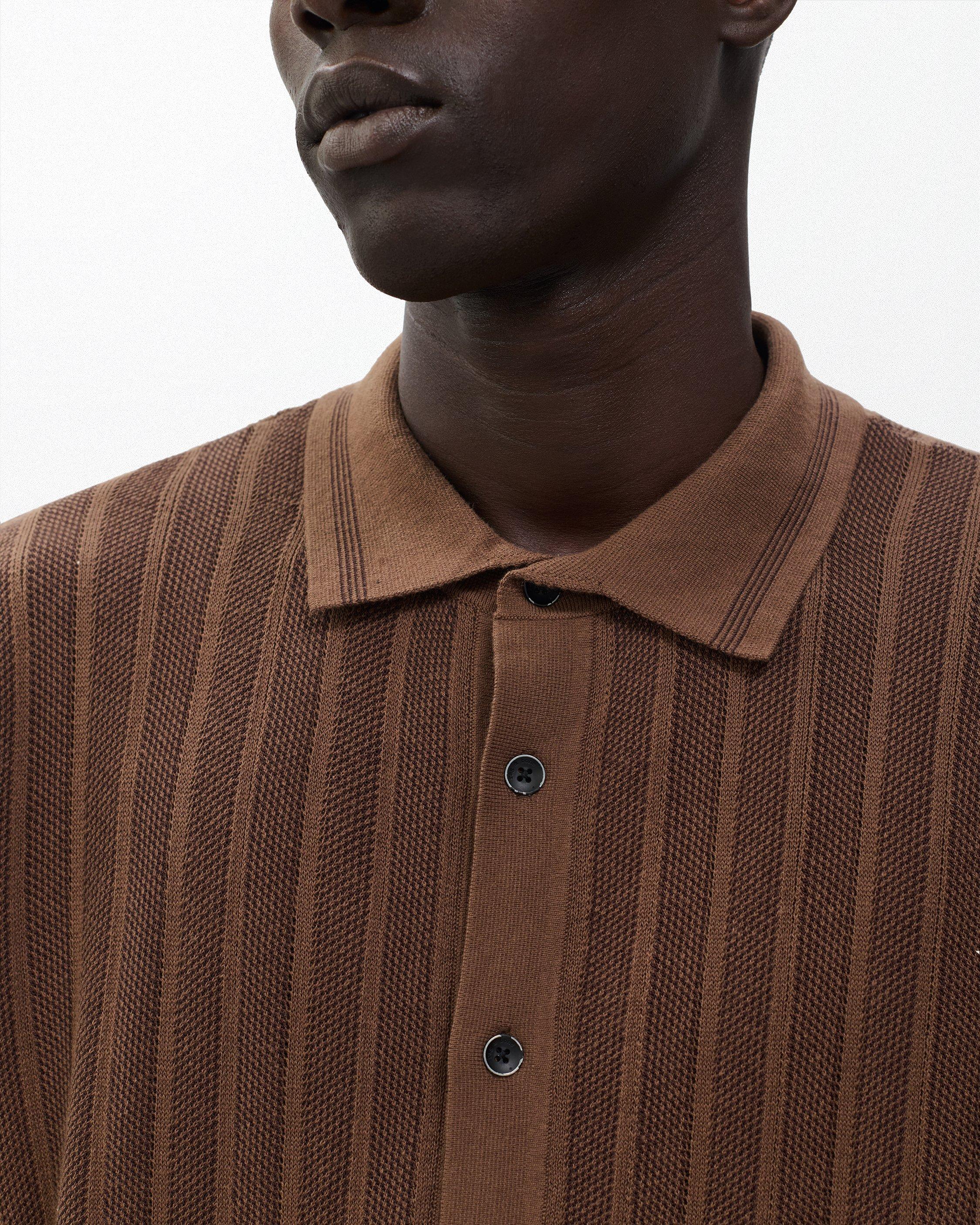Harvey Ribbed Knit Shirt image number 4