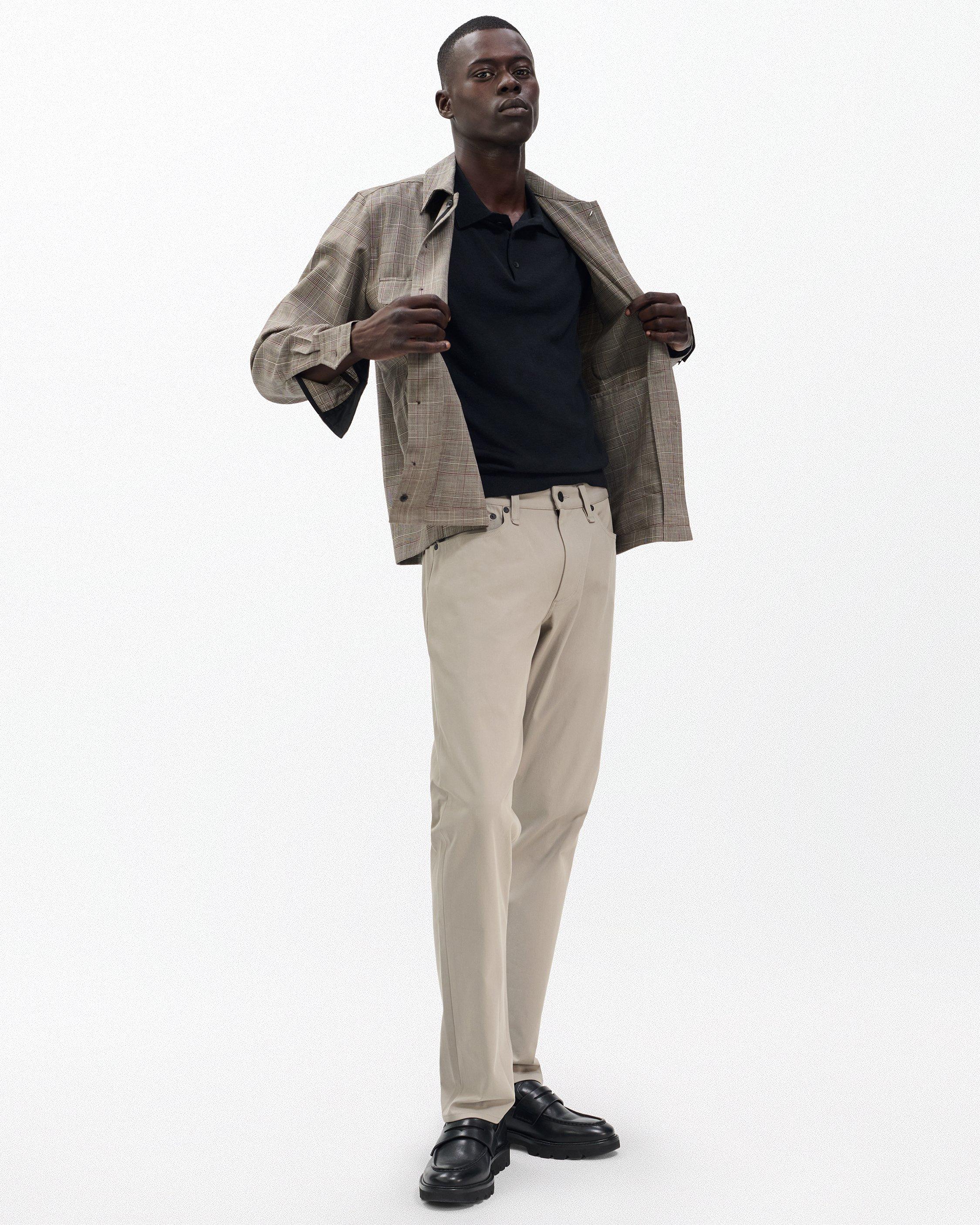 Downing Lightweight Cashmere Polo - Black | rag & bone