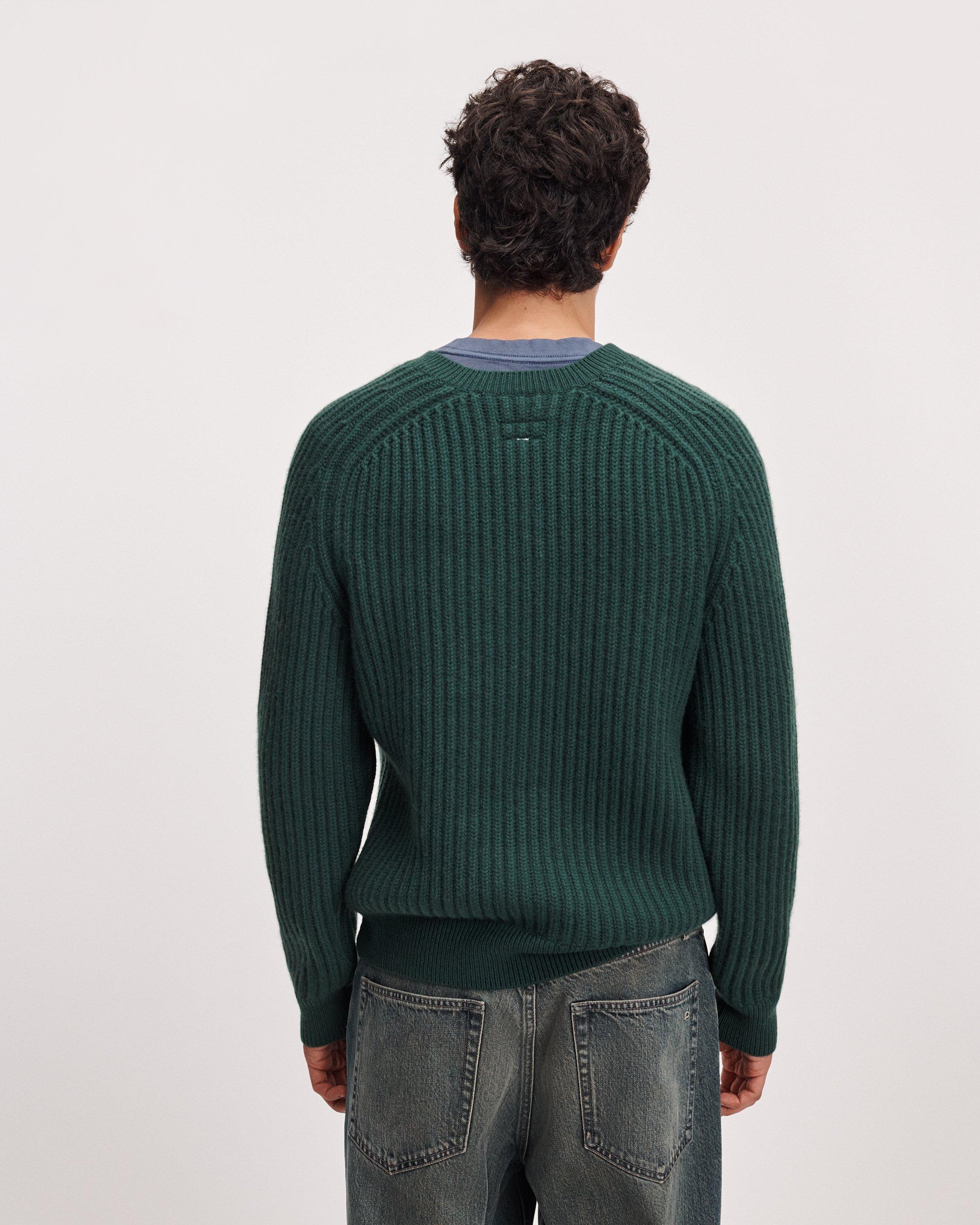 Theo Wool-Cashmere V-Neck Sweater image number 5