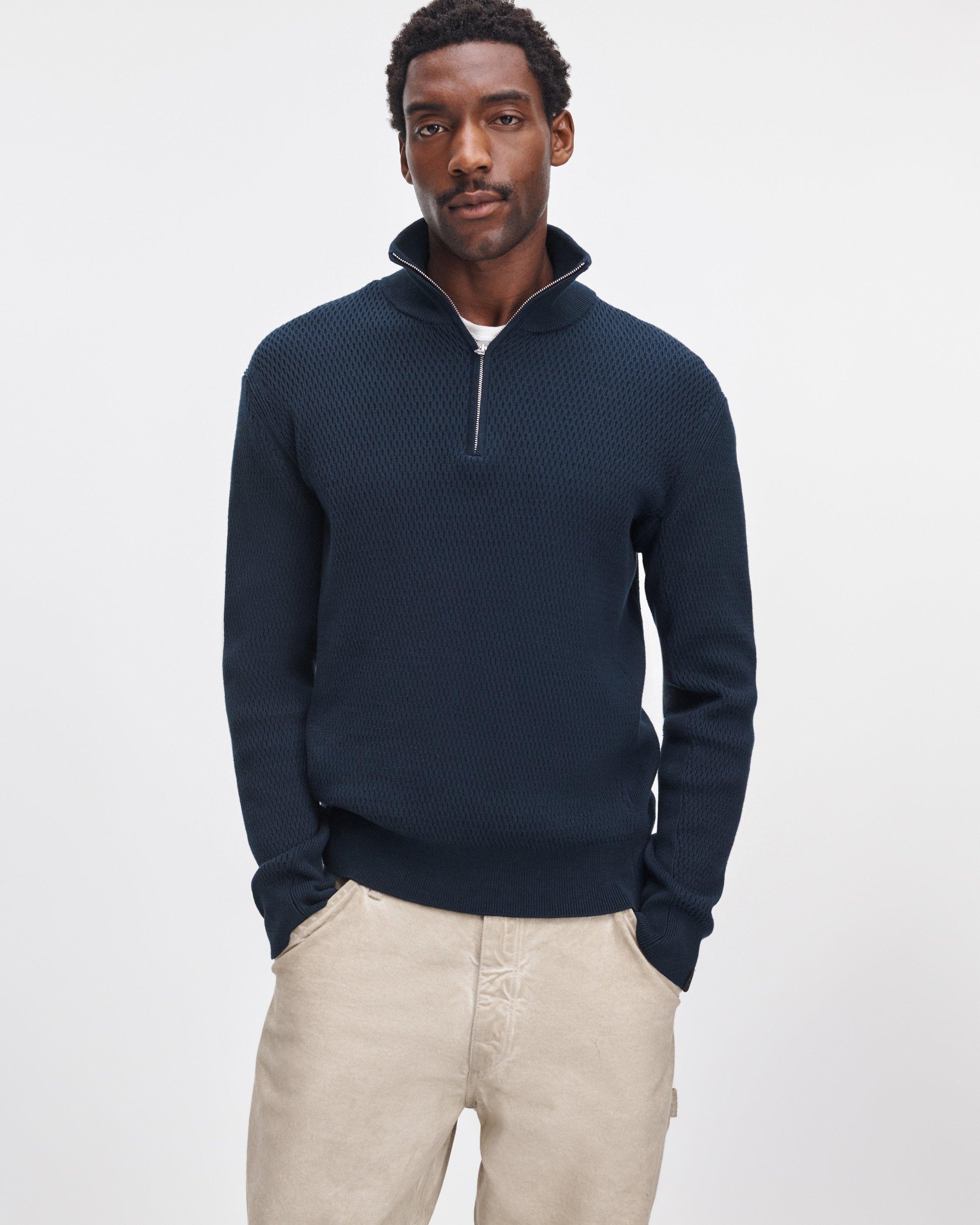 Danton Thermal-Stitch Quarter-Zip image number 2
