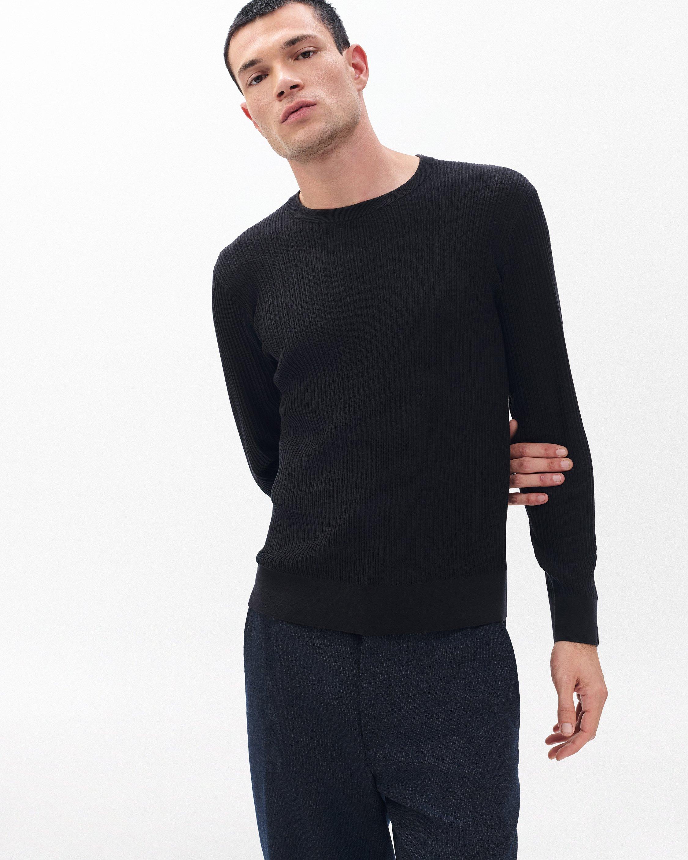 Jayce Silk-Cotton Sweater image number 4