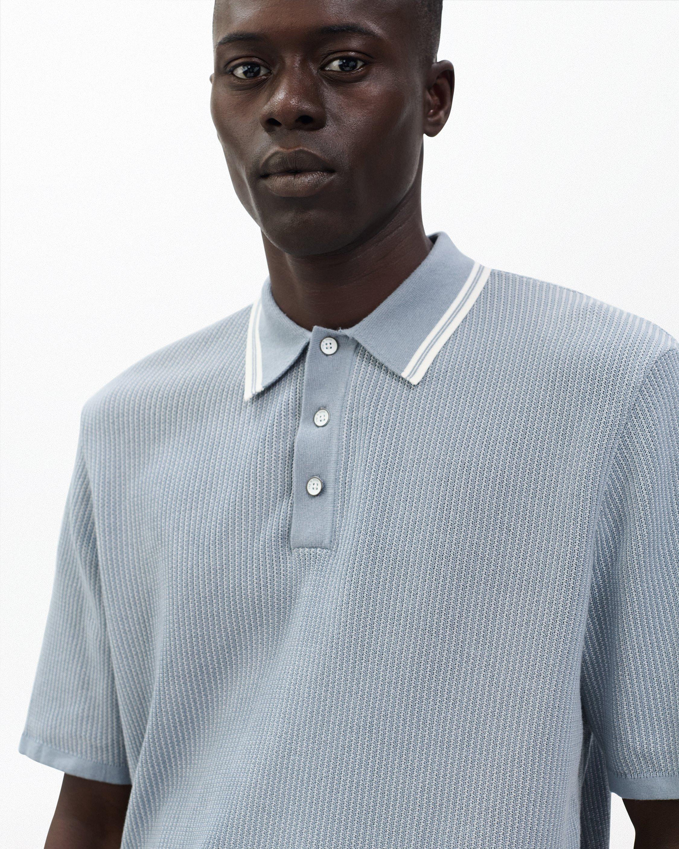 Harvey Tipped Knit Polo image number 5