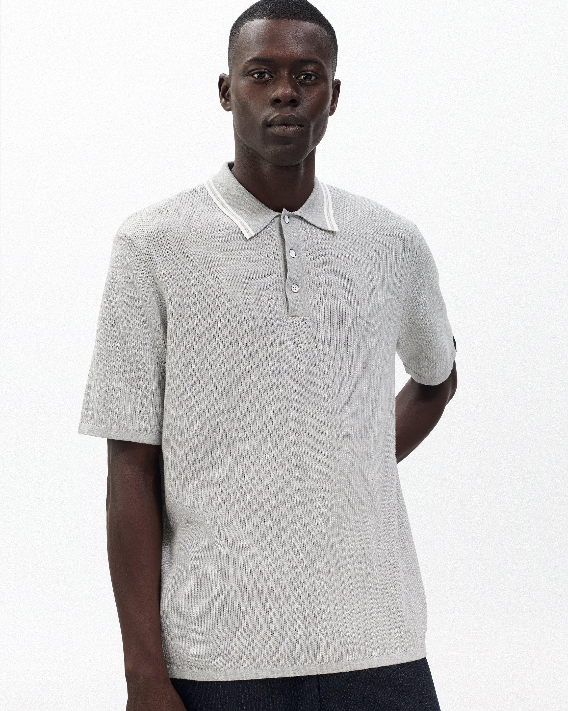 トップス 90s A.P.C. skipper knit polo gray 90s A.P.C. skipper knit polo grayの通販はau PAY マーケット - 輸入
