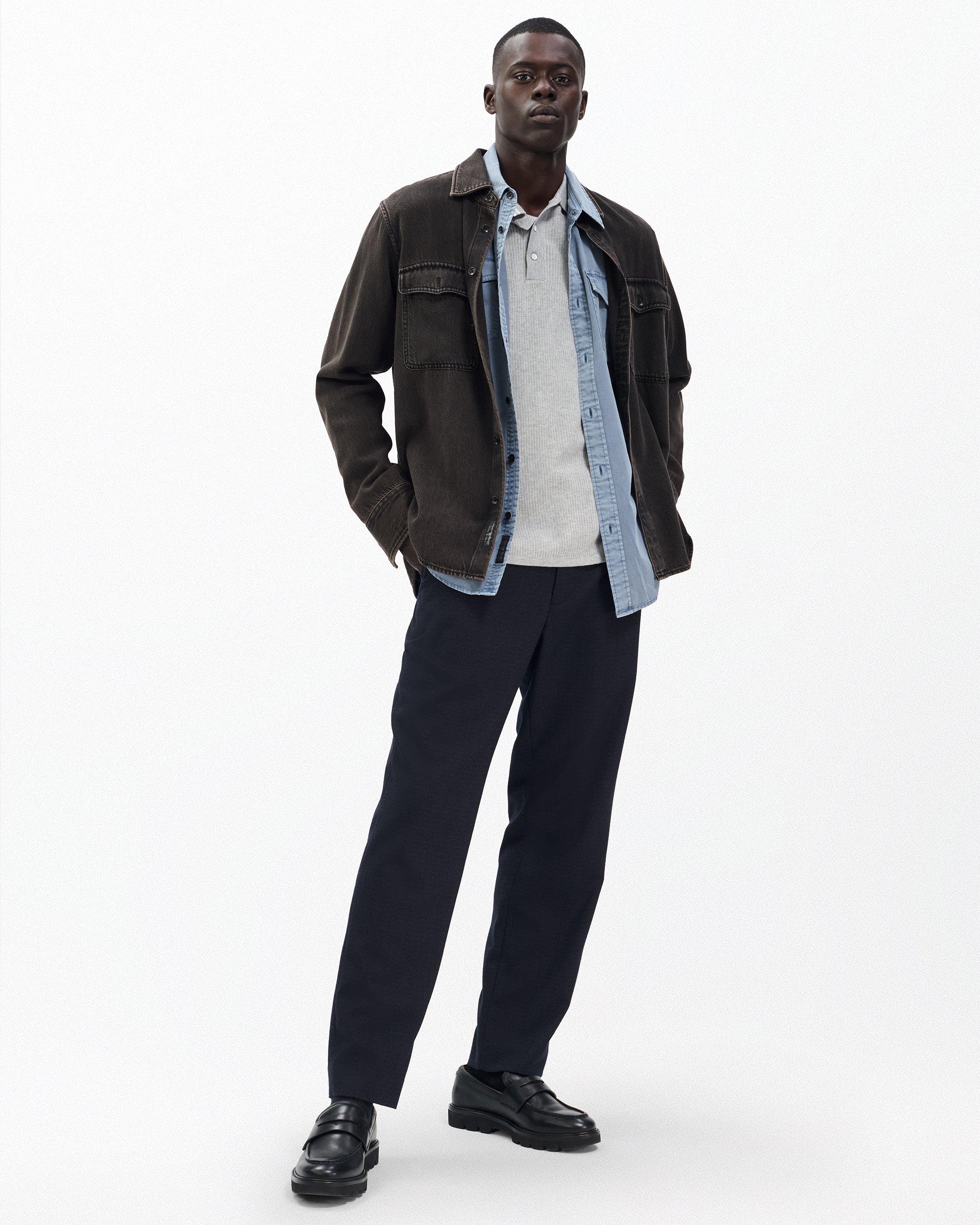 Harvey Tipped Knit Polo image number 3