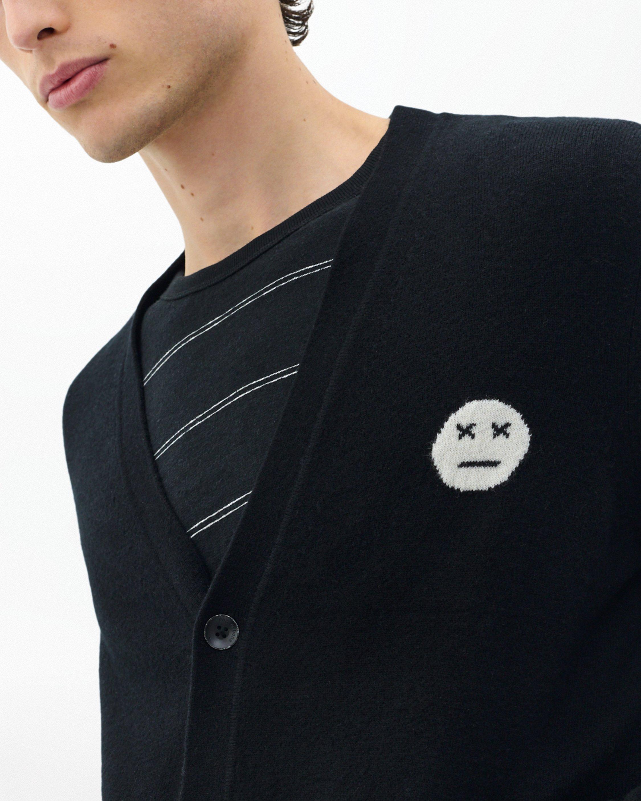 Sour Face Wool Cardigan image number 4