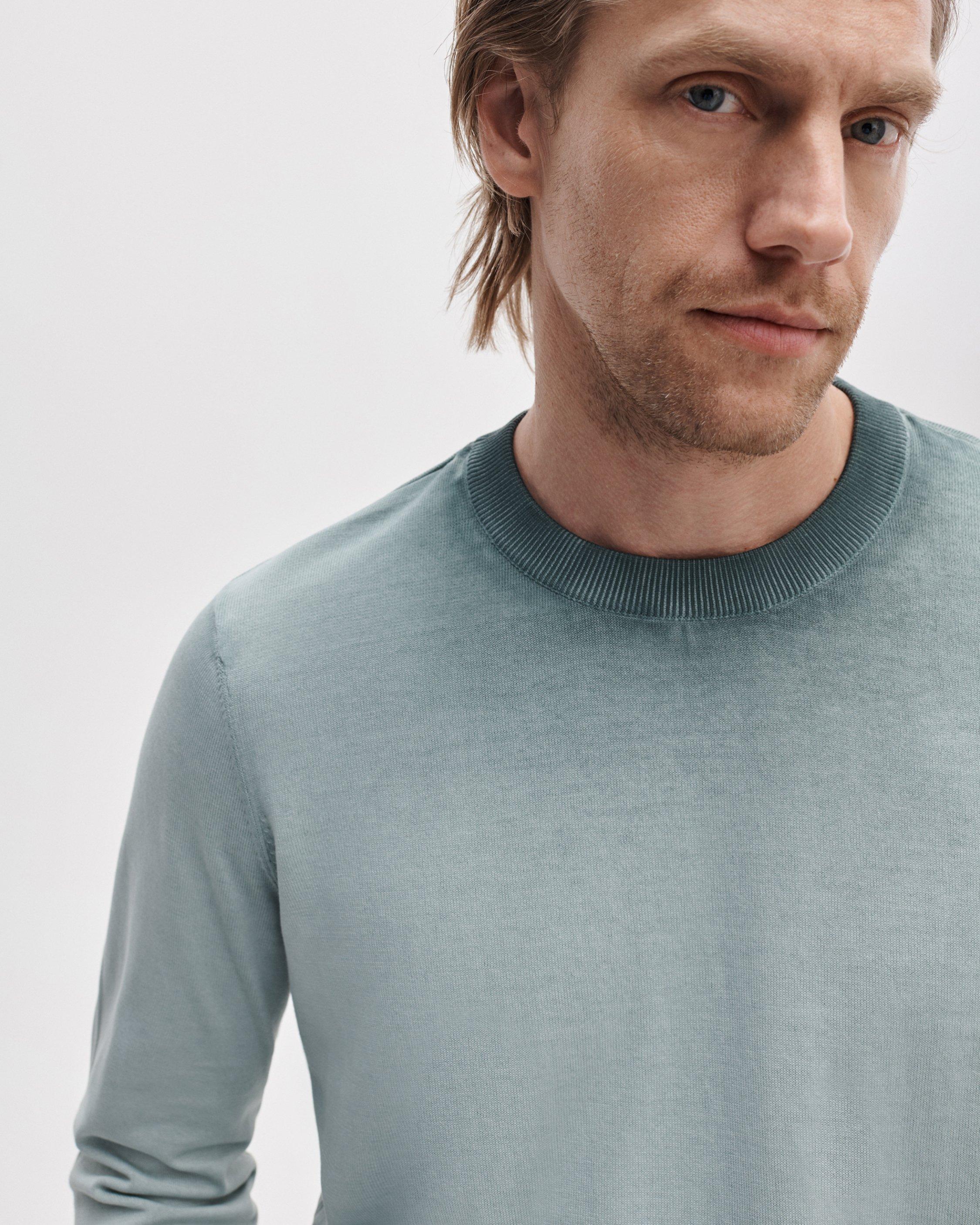 Washed Cotton Sweater image number 4