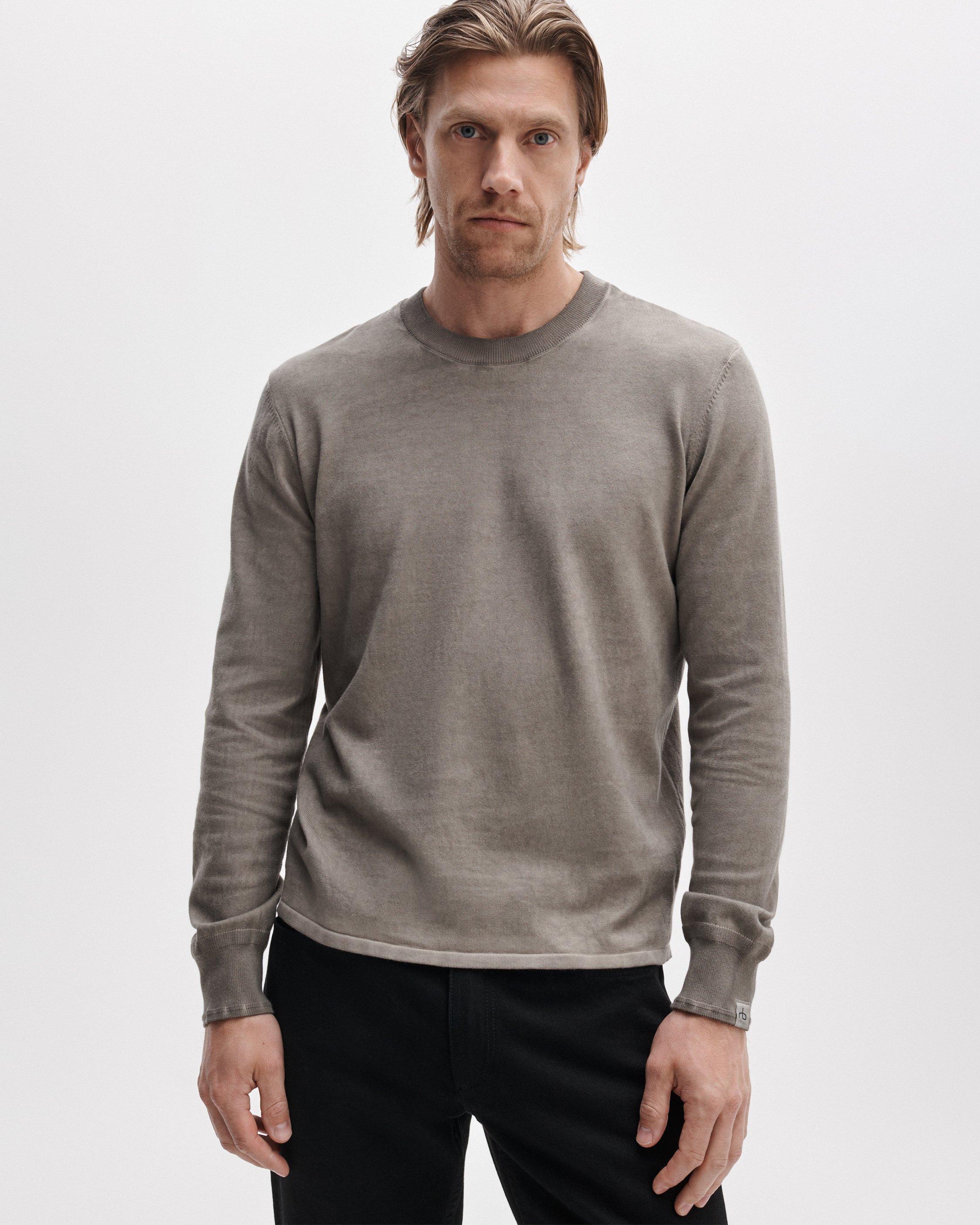Washed Cotton Sweater image number 1