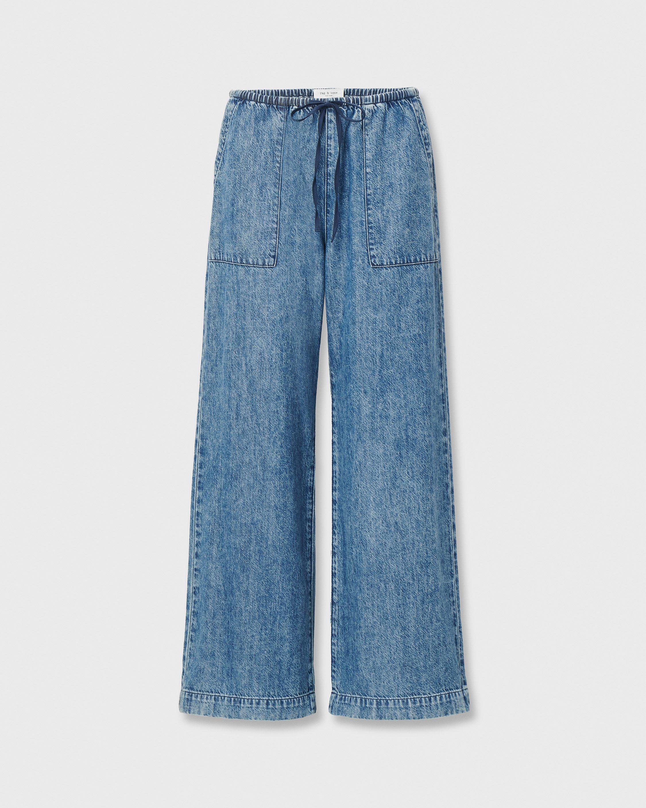 Claire Denim Utility Pant image number 2