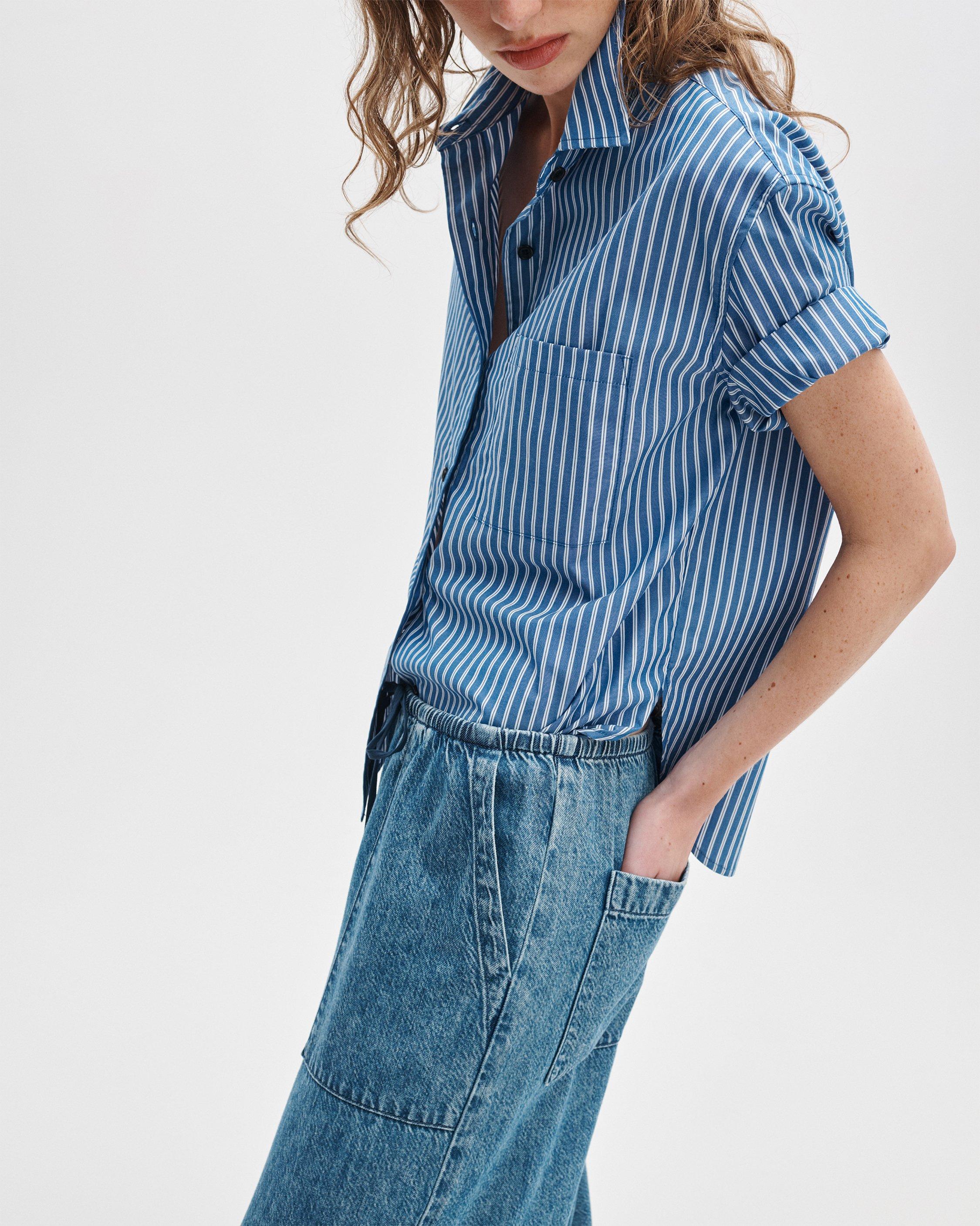 Claire Denim Utility Pant image number 4