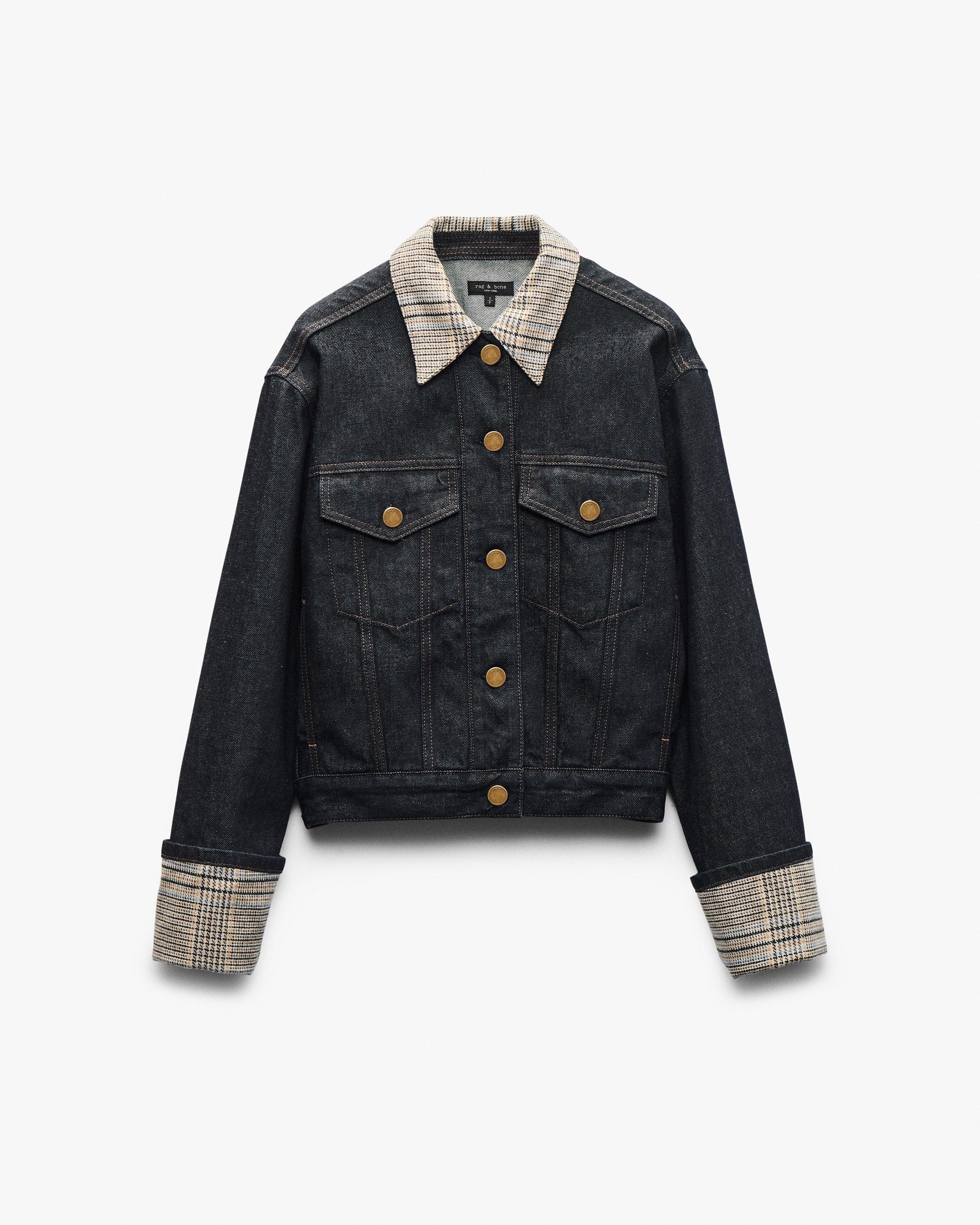 Harriet Denim Trucker Jacket - image 2