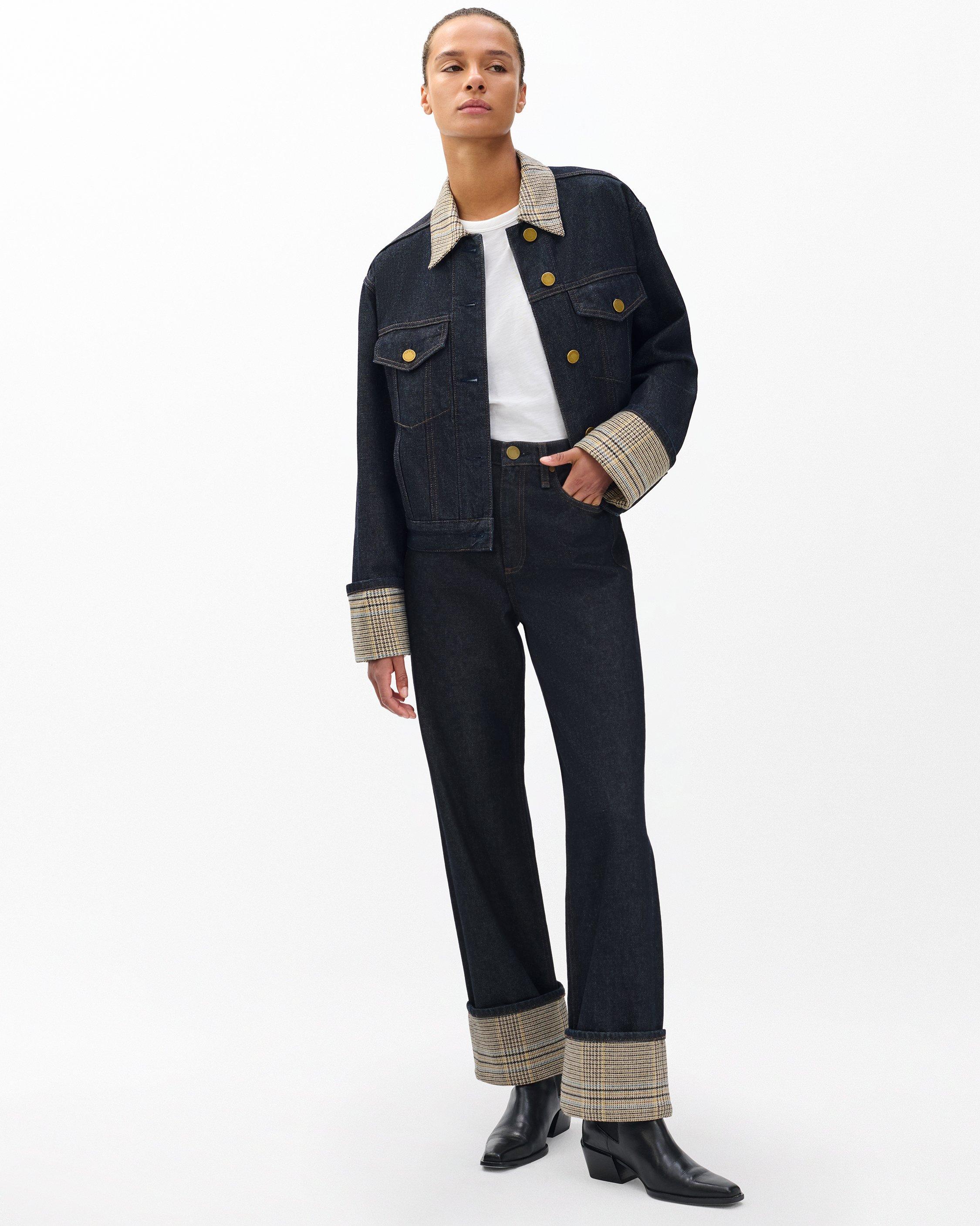 Harriet Denim Trucker Jacket - image 3