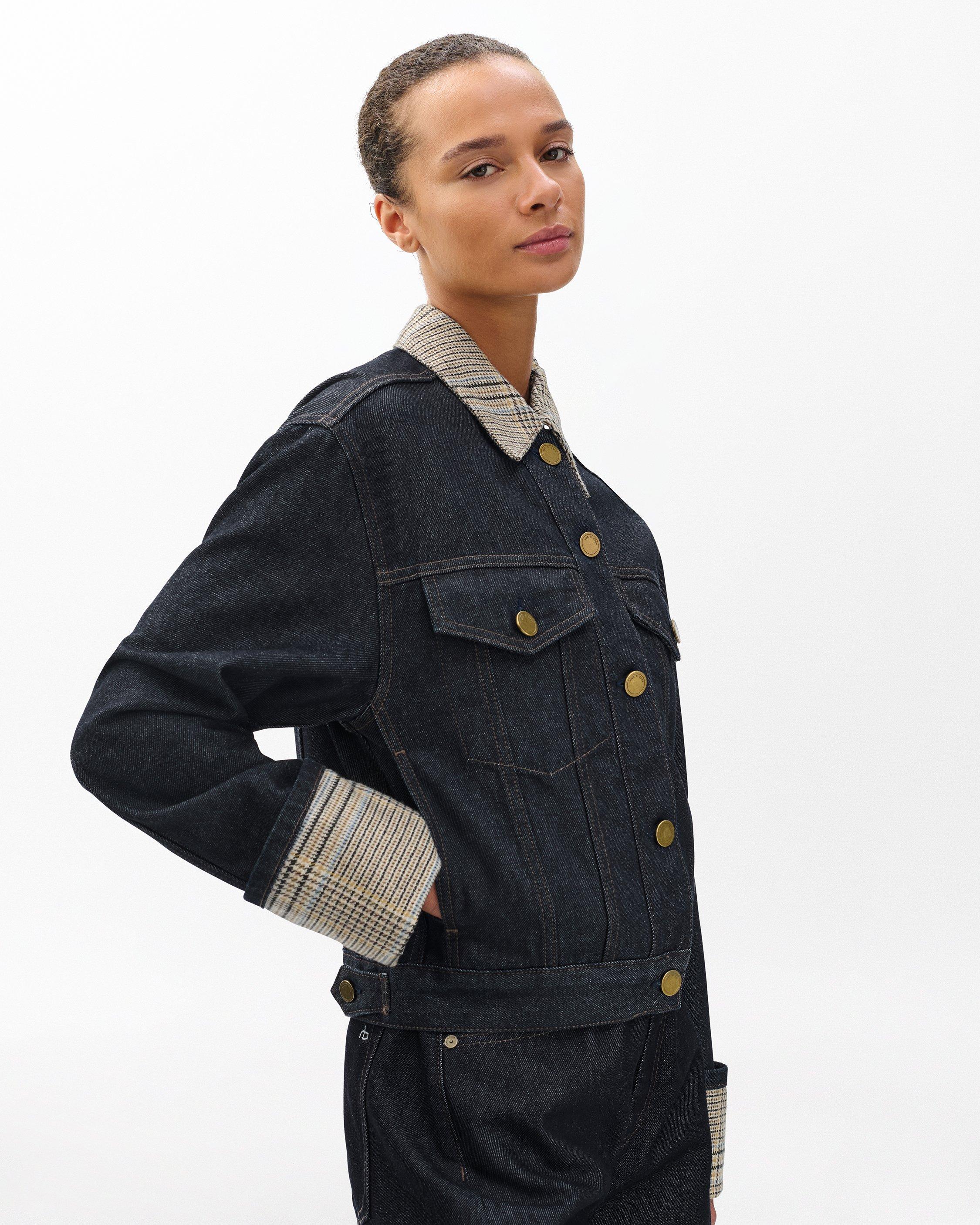 Harriet Denim Trucker Jacket - image 4