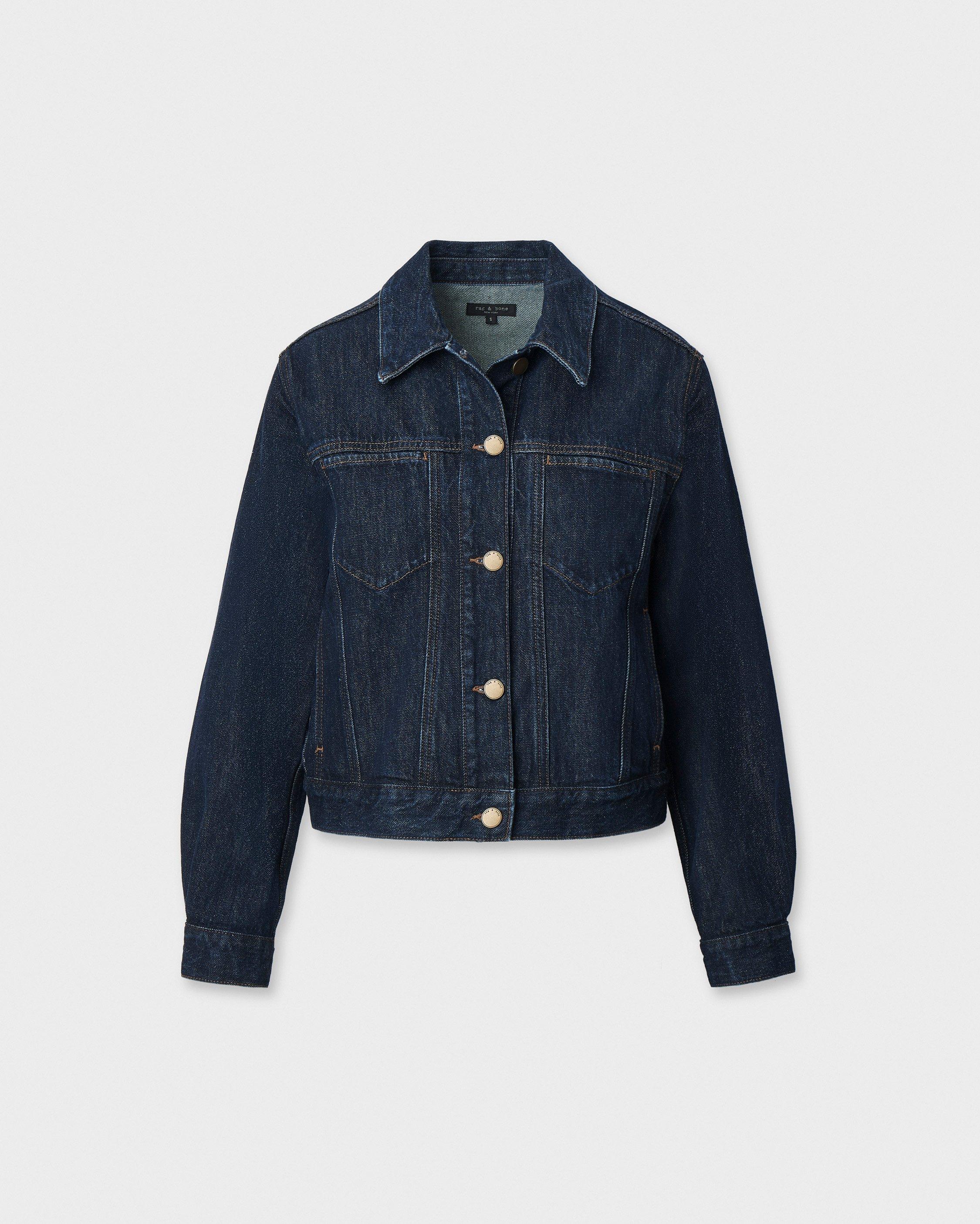 Marie Denim Trucker Jacket image number 2