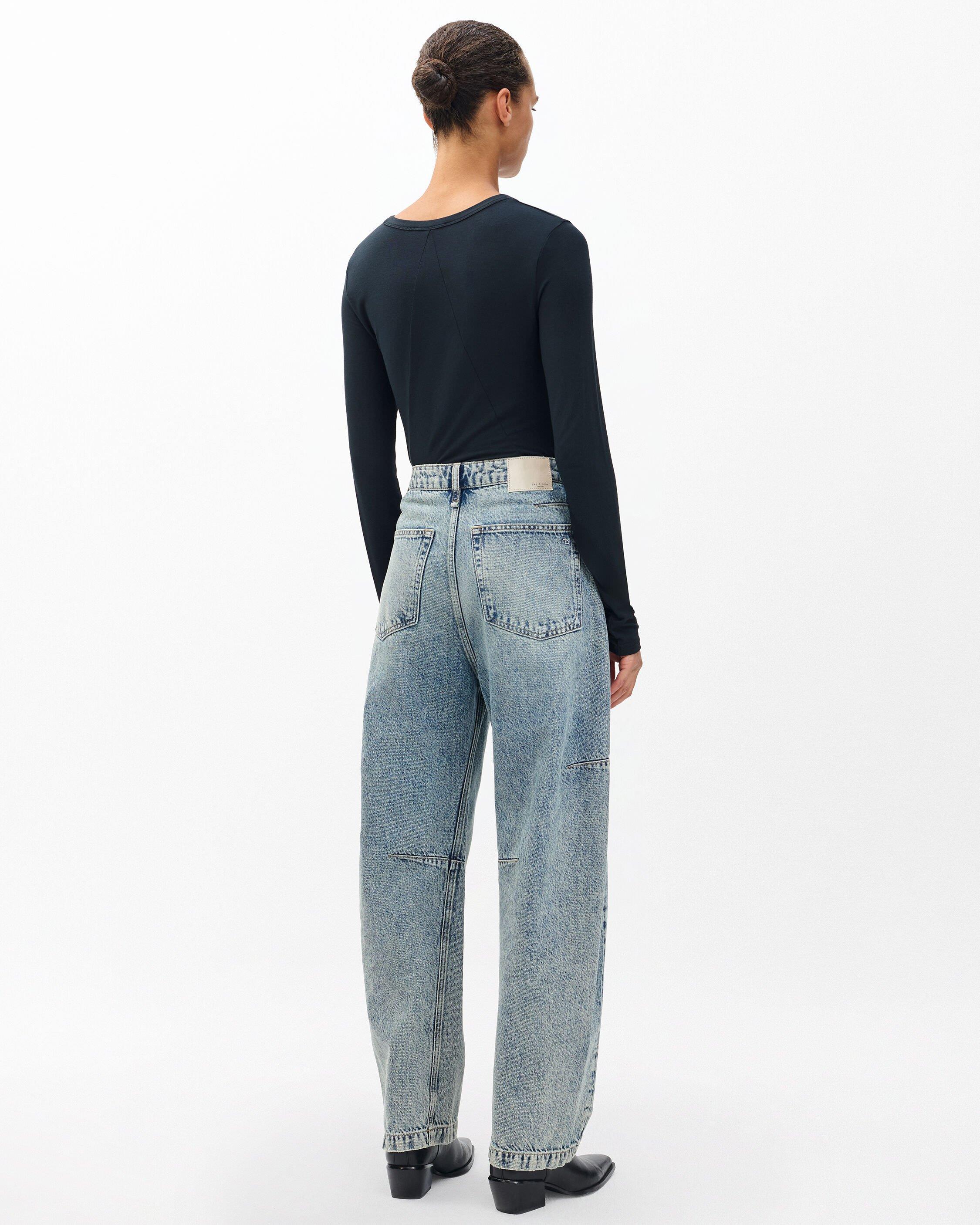 Charlie Barrel Jeans - Placid | rag & bone