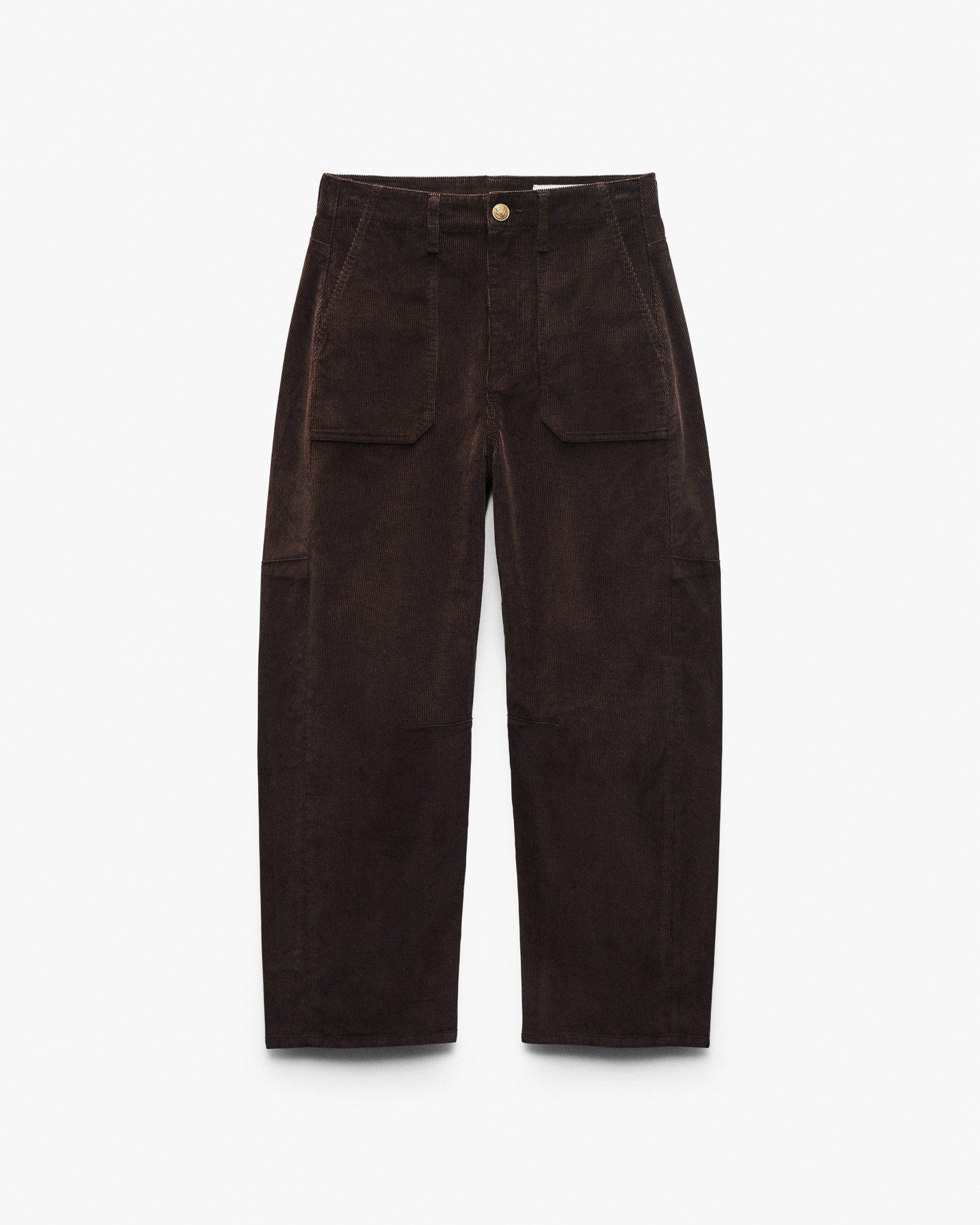 Charlie Ankle Barrel Corduroy Pants - image 2