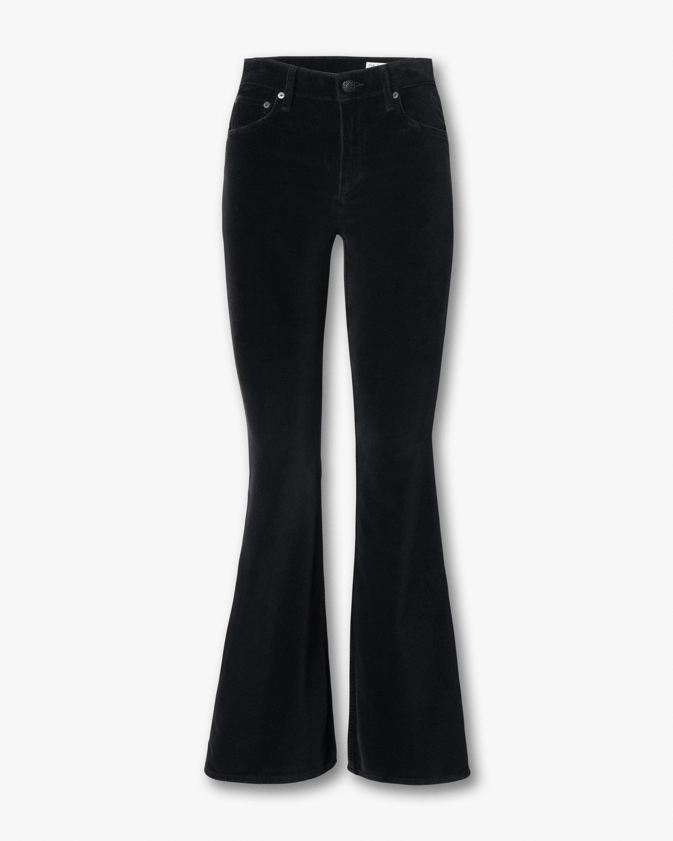 Dahlia Flare Velvet Pants - image 2