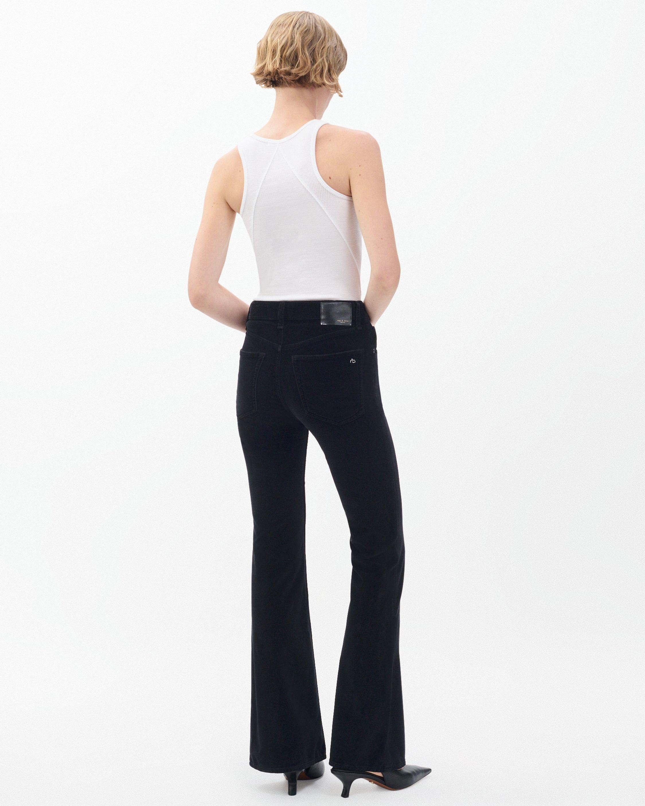 Dahlia Flare Velvet Pants image number 6