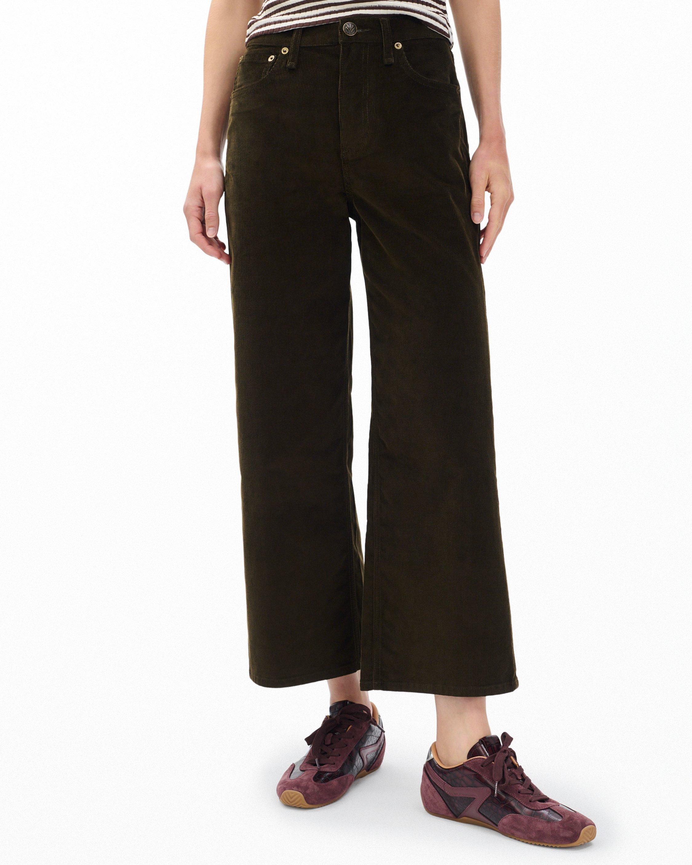 Andi Ankle Wide-Leg Corduroy Pants - image 4
