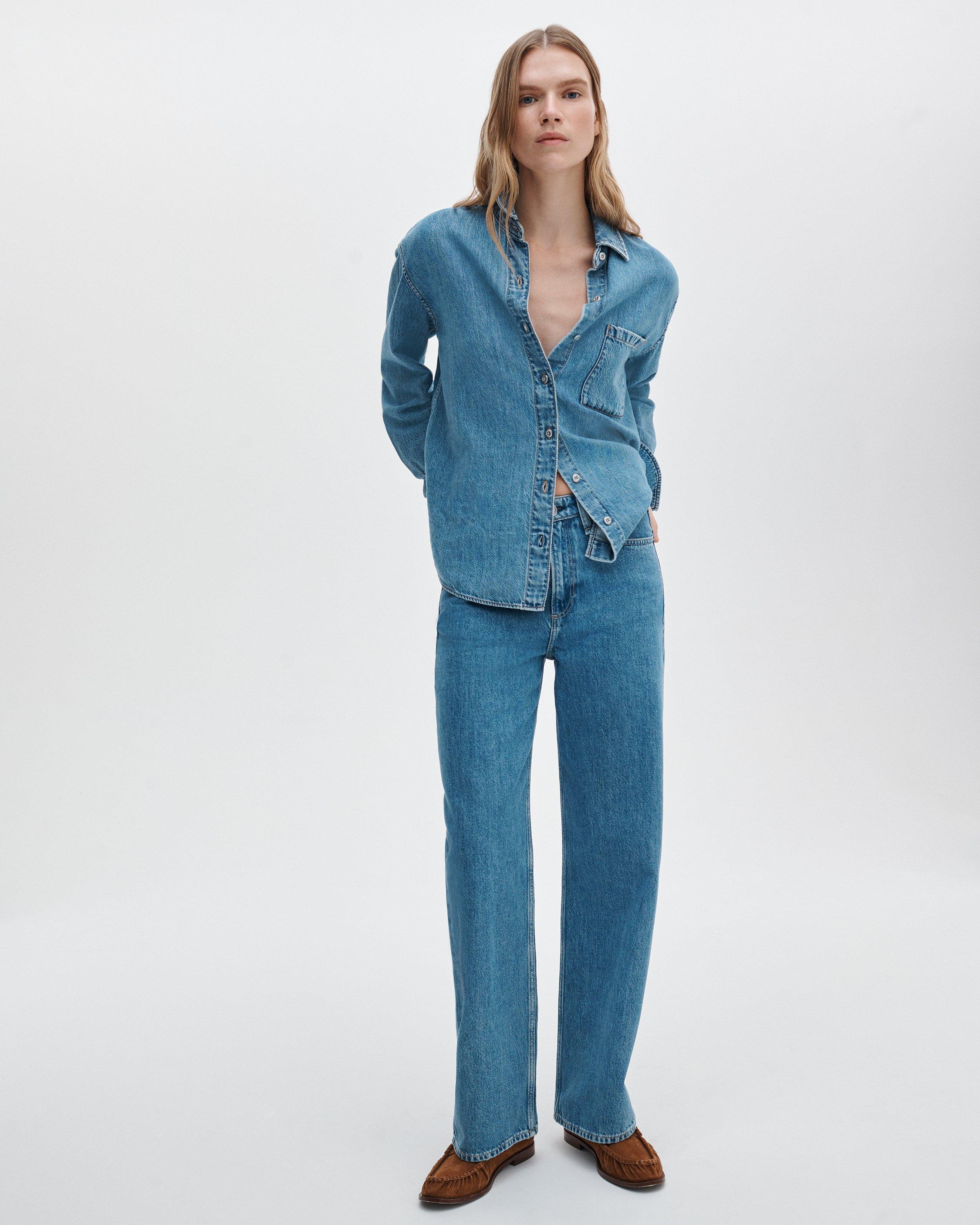 Logan Wide-Leg Jean image number 1